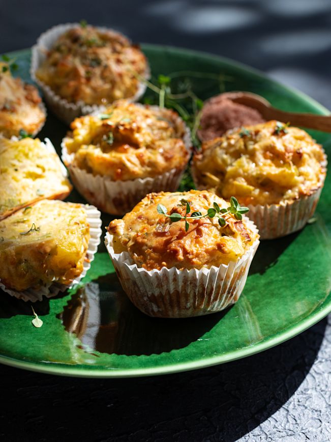 Kartoffel-Lauch-Muffins Rezept 1 Kartoffel-Lauch-Muffins Rezept 1