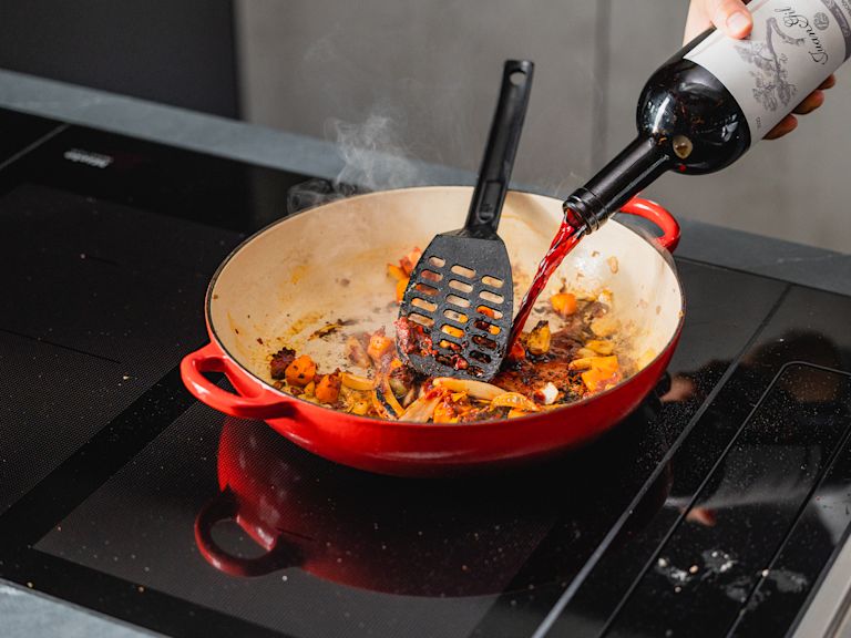 Schritt 3: Fleisch für Bœuf bourguignon kochen Schritt 3: Fleisch für Bœuf bourguignon kochen