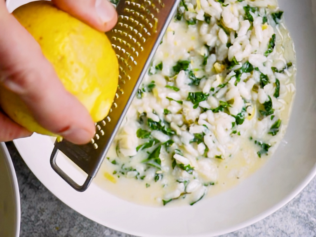 Schritt 3: Risotto Verdissimo anrichten