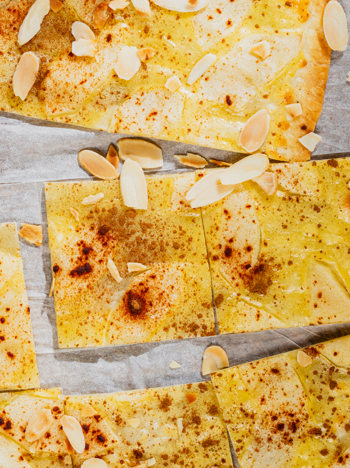 Süsser Flammkuchen mit Apfel und Zimt Rezept 2