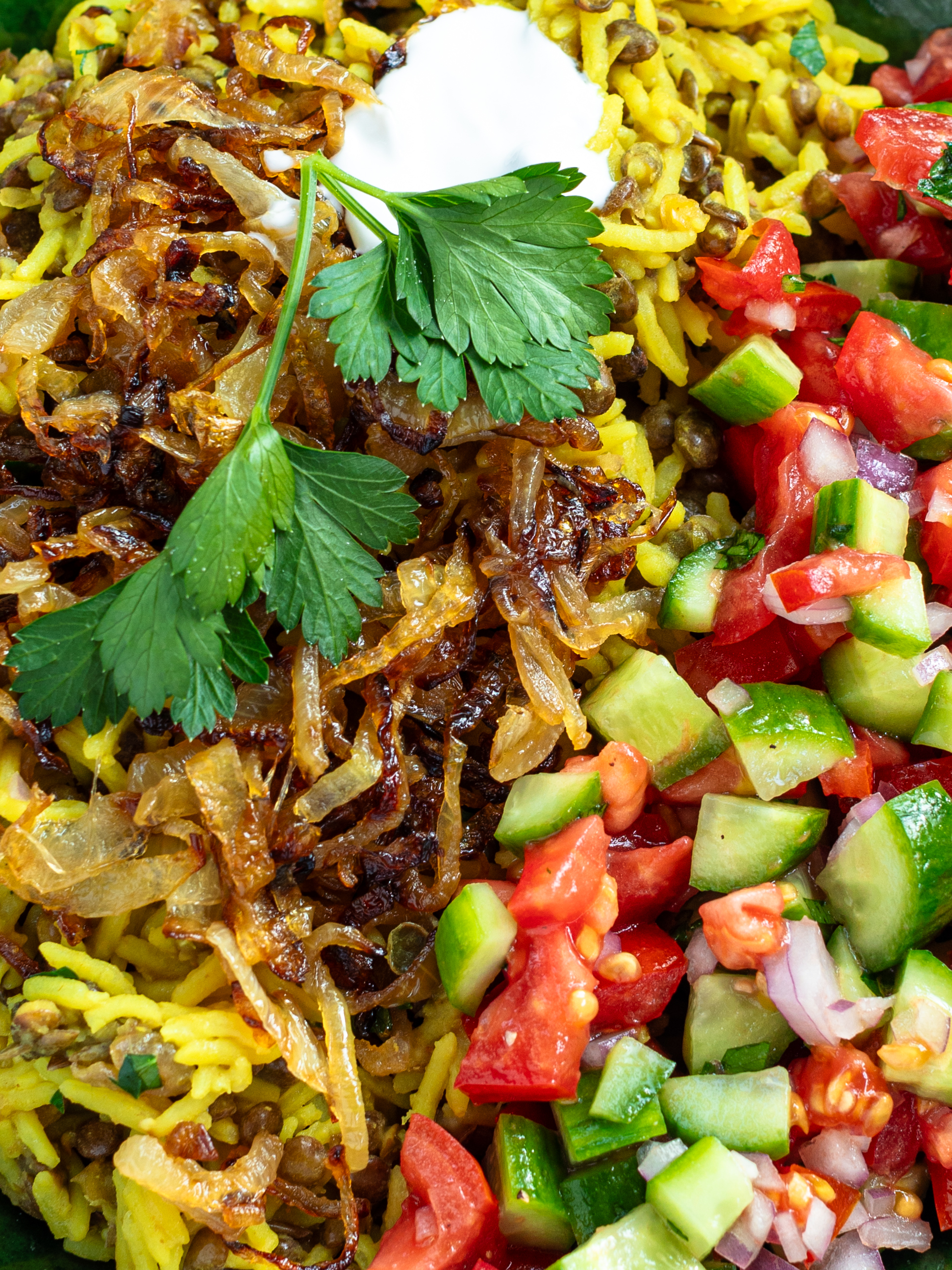 Mujadara - Reis mit Linsen Rezept 3