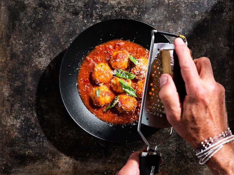 Schritt 4: Anrichten Schritt 4: Anrichten