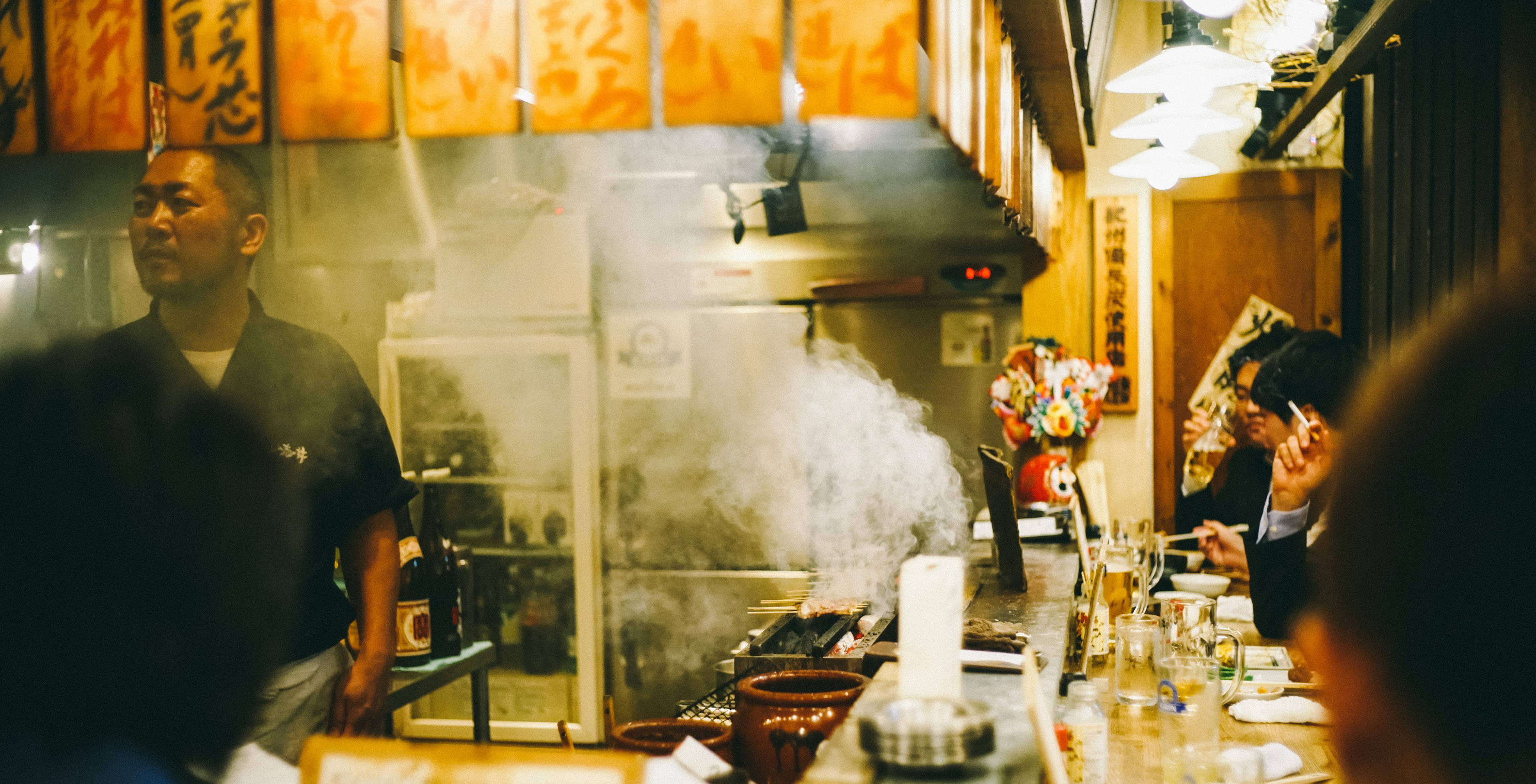 Japanischer Holzkohlegrill Promobanner