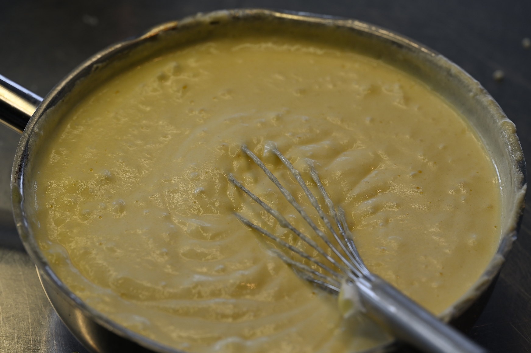 Schritt 2: Cheesecake-Füllung für Japanischen Cheesecake zubereiten 