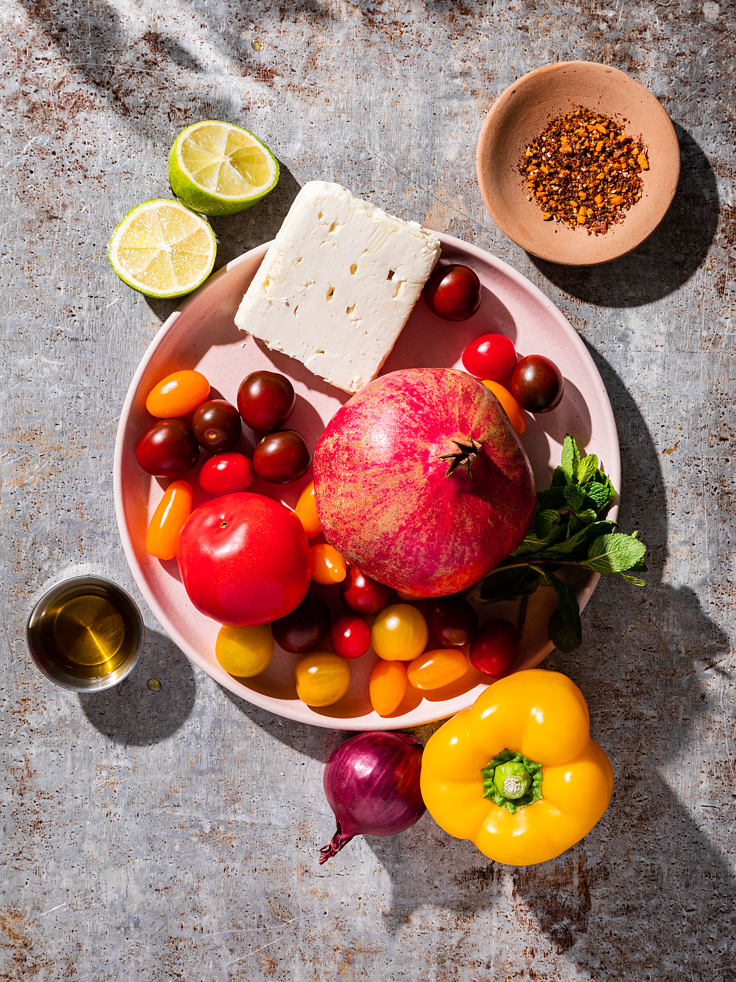 Tomaten-Granatapfel-Salat Rezept 3