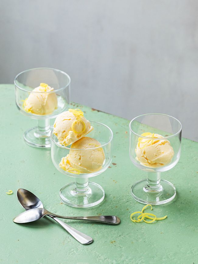 Gelato al limone e mascarpone Rezept 3 Gelato al limone e mascarpone Rezept 3