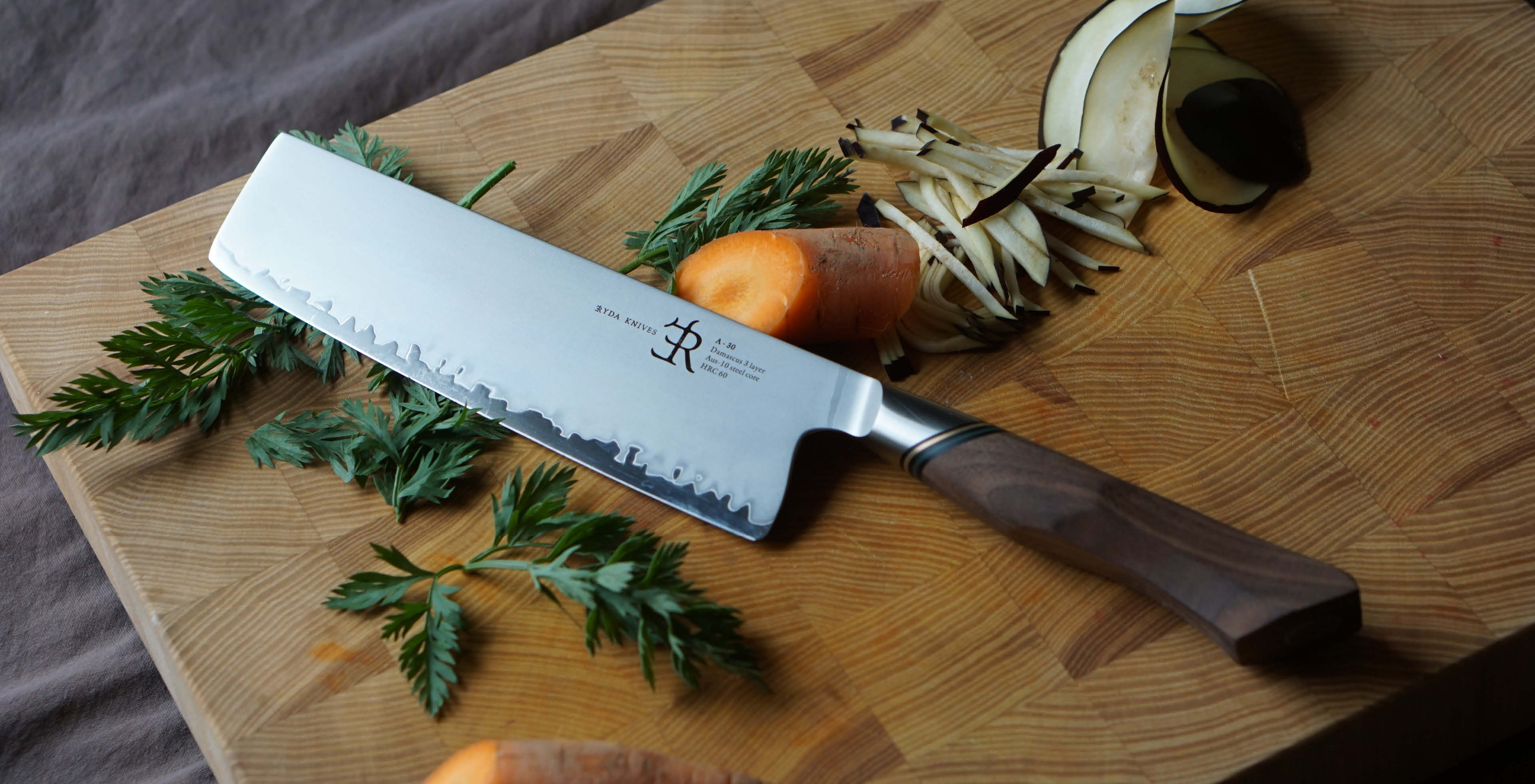 Kuratierte Küchenmesser