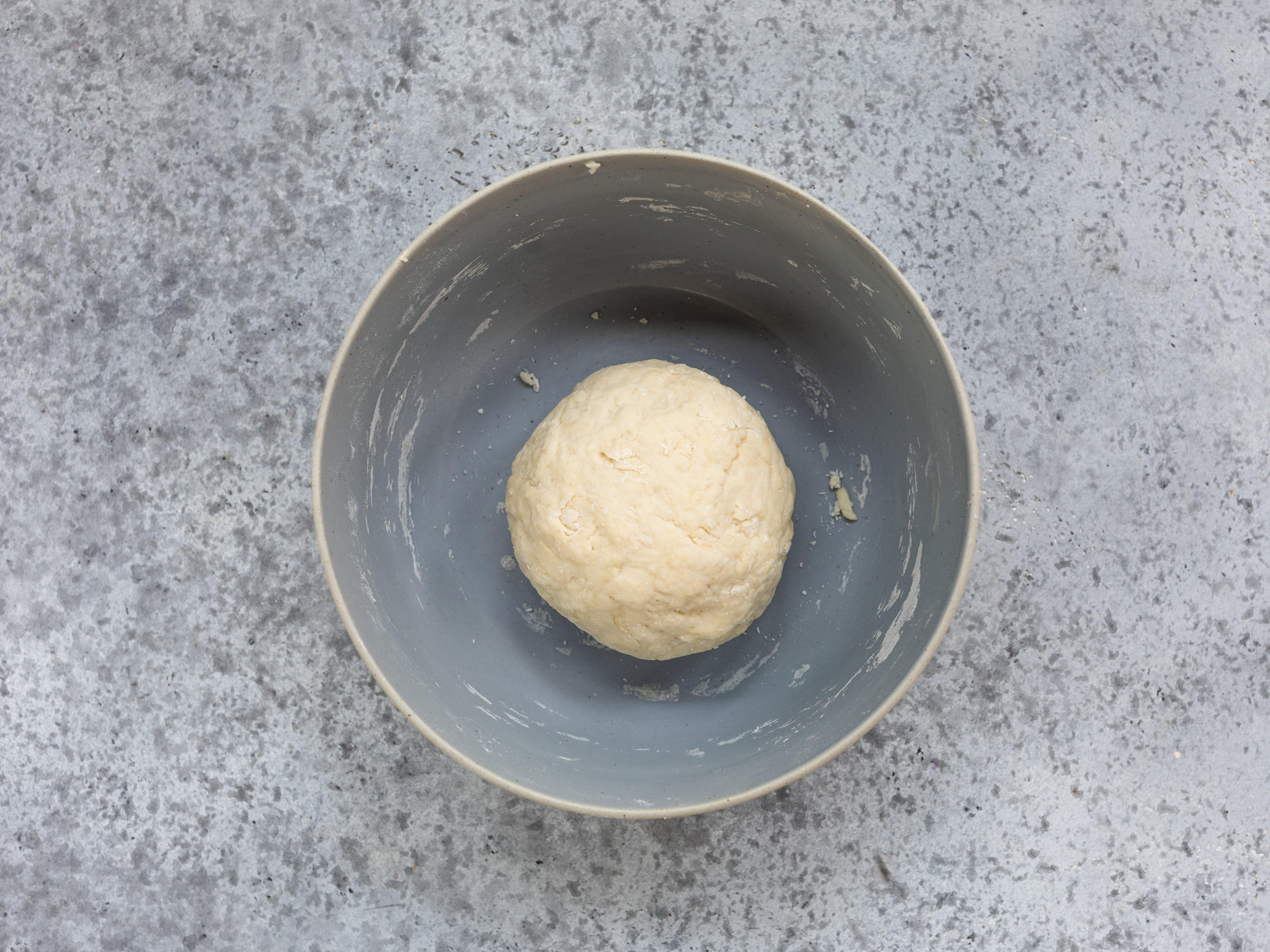 Schritt 1: Bao Buns Teig für Vegane Bao Buns mit "Pulled Mushrooms" herstellen  