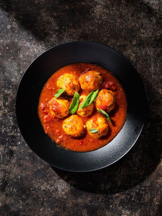 Ricotta Polpette all Sugo Pomodoro Rezept 1 Ricotta Polpette all Sugo Pomodoro Rezept 1