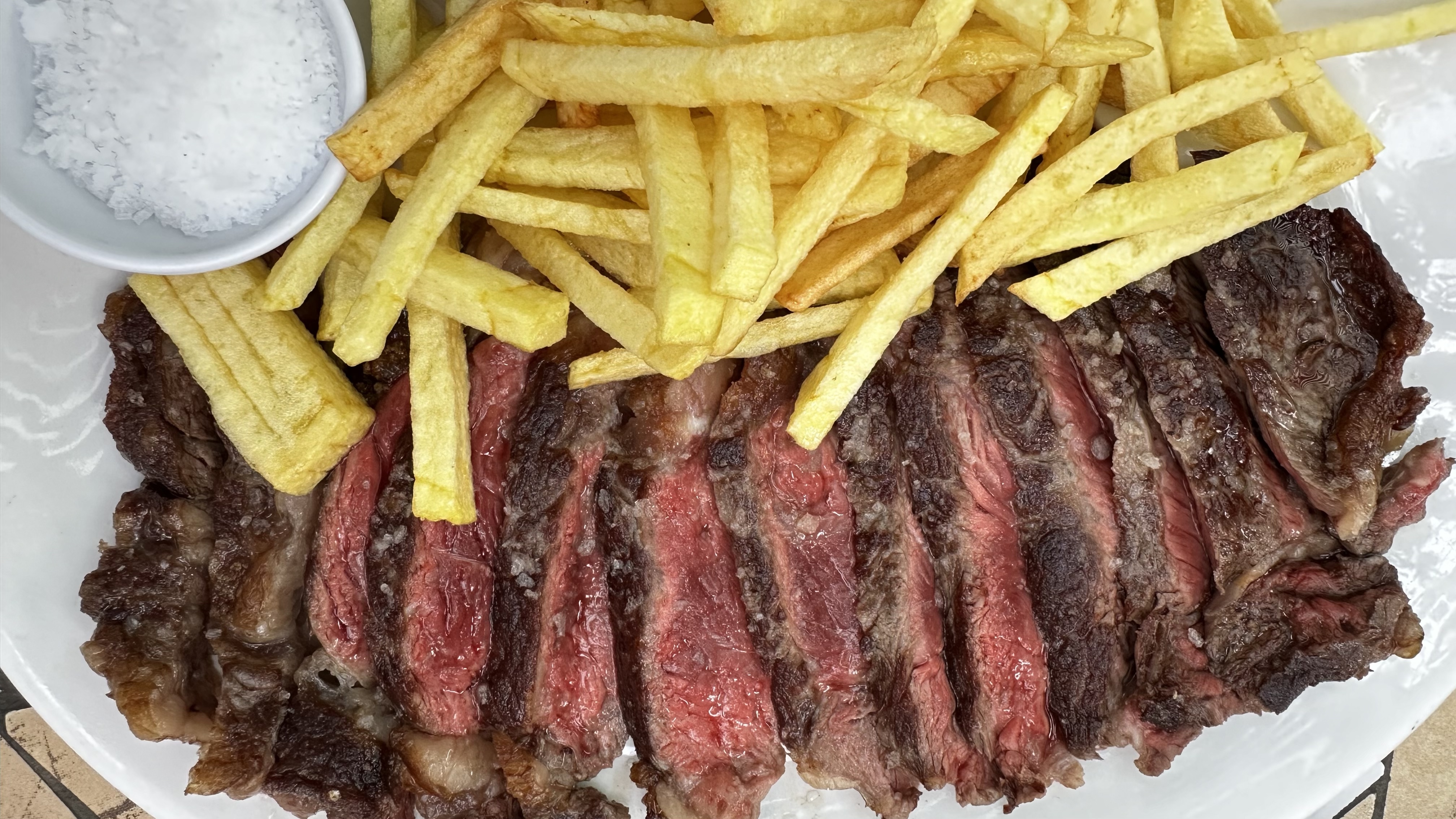 Schritt 2: Caveman Steak grillieren und anrichten