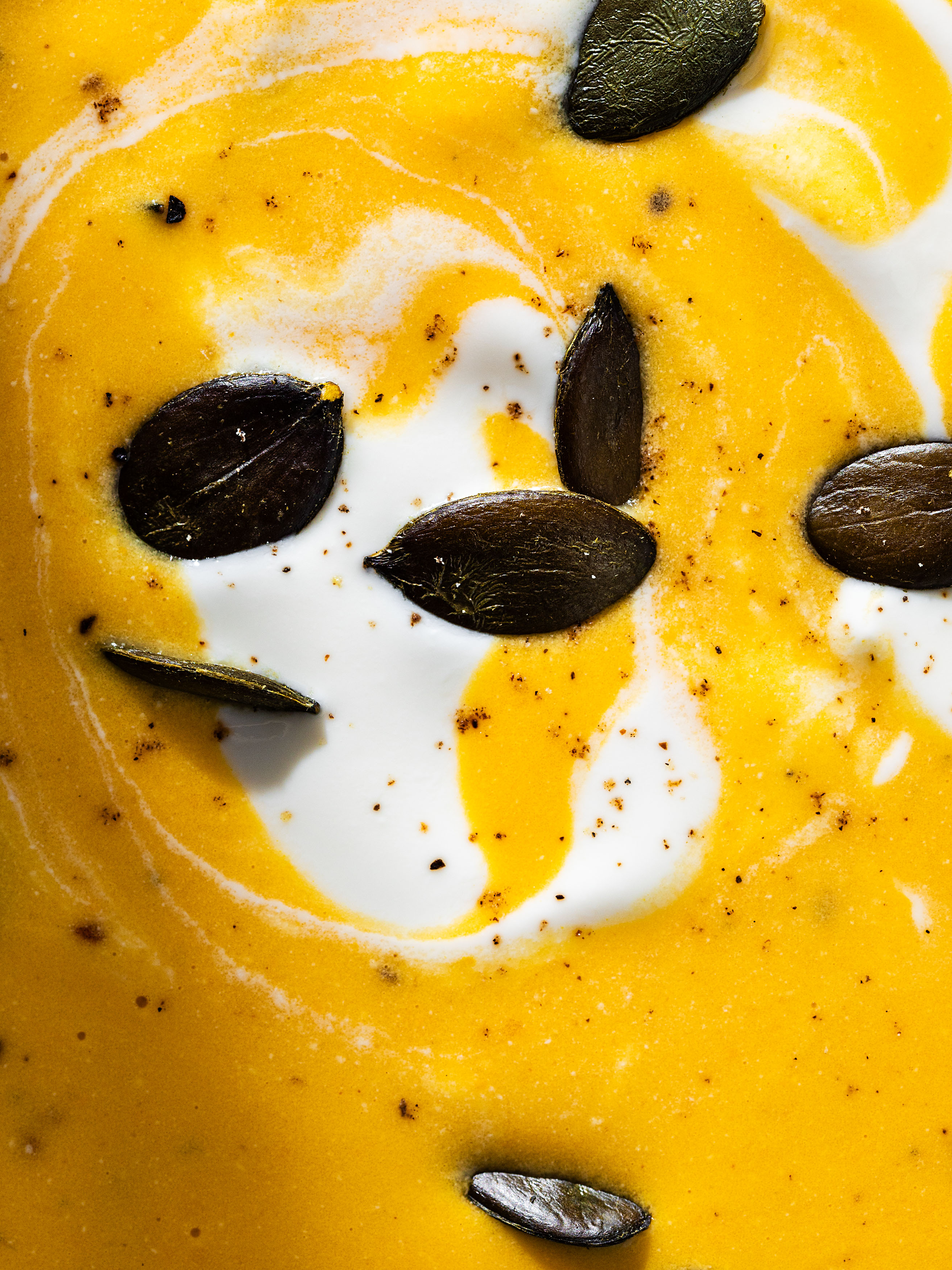 Kürbis-Mascarpone-Suppe mit Absinth Rezept 3