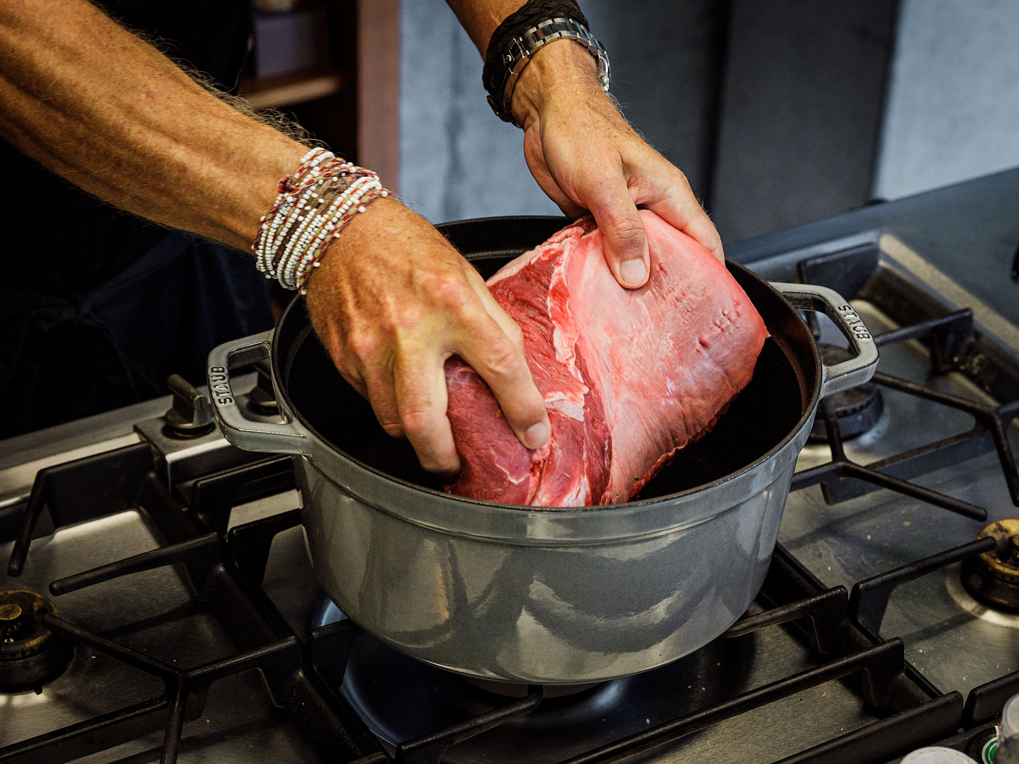 Schritt 1: Vorbereiten für Brasato all'Amarone 