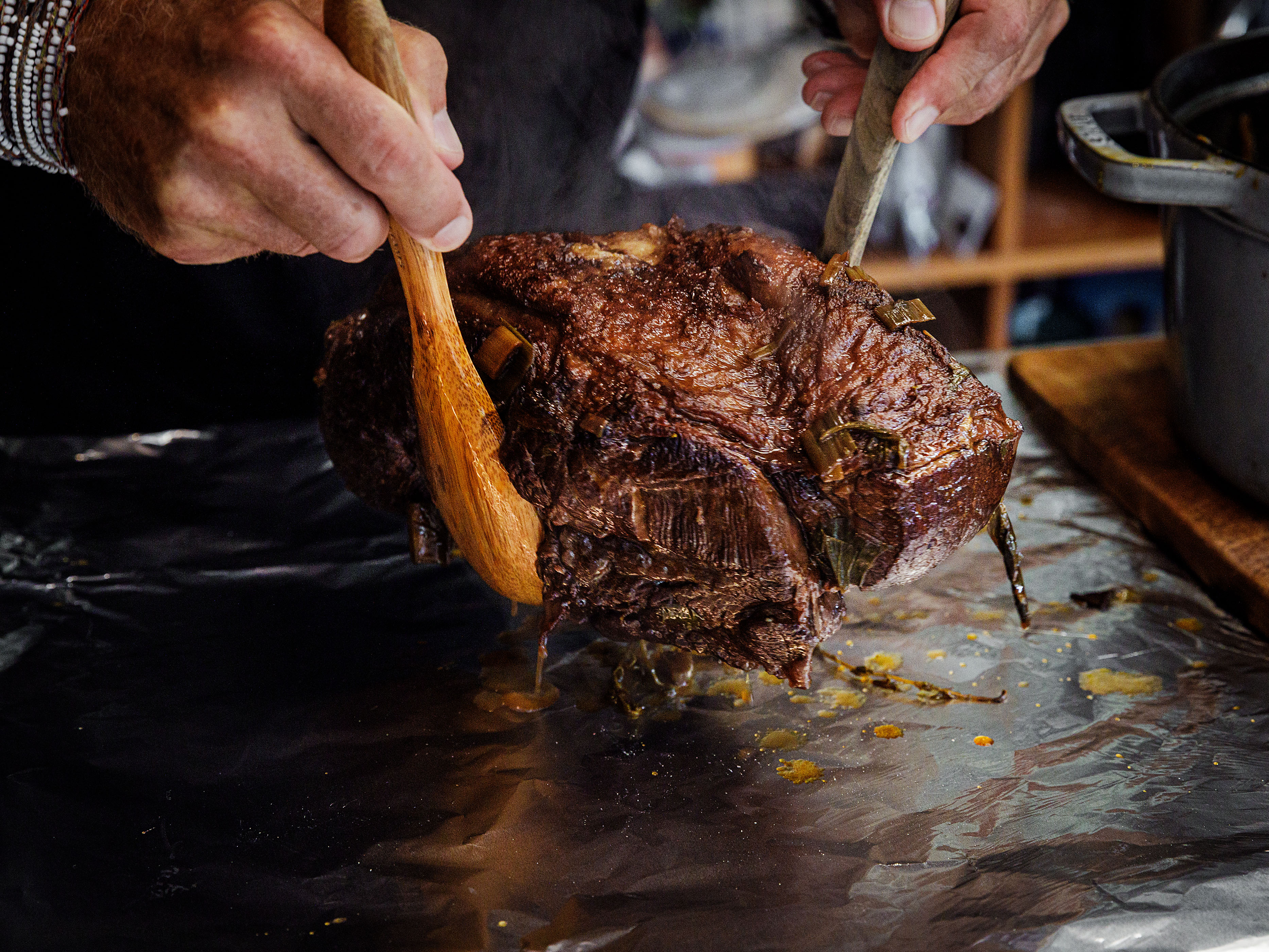 Schritt 2: Braten für Brasato all'Amarone schmoren 