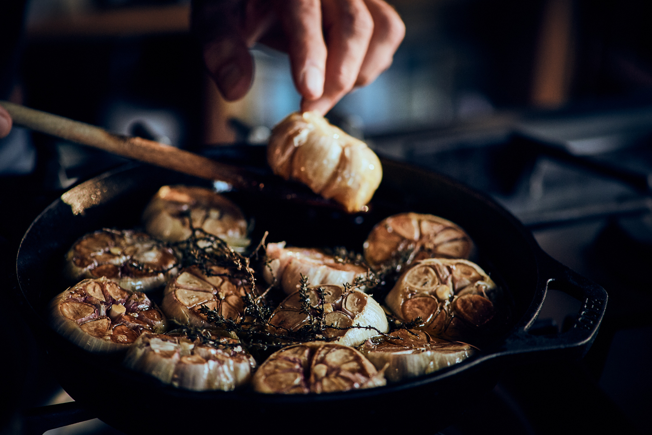 Schritt 2:  Öl absieben 