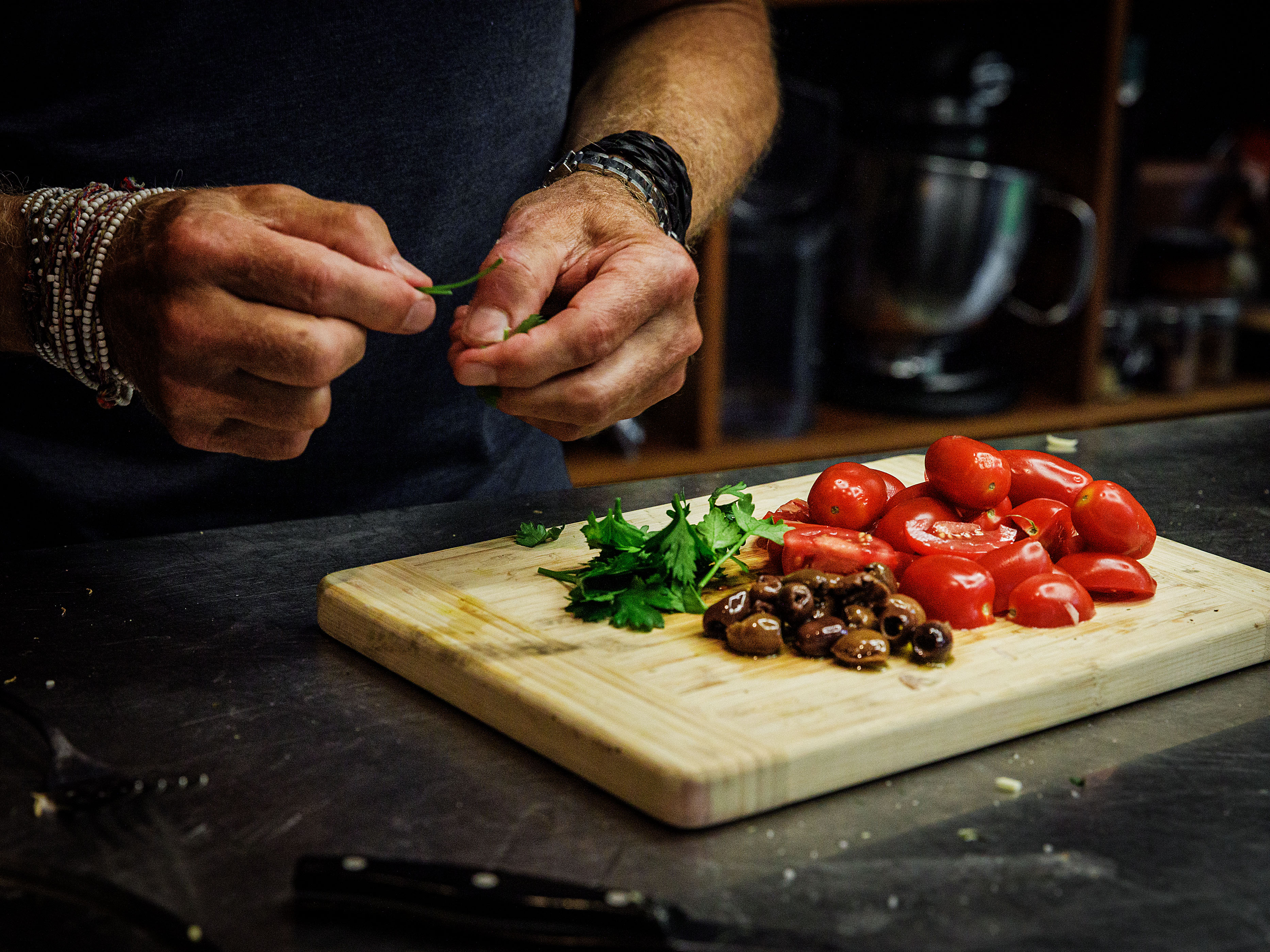 Schritt 2: Petersilie vorbereiten