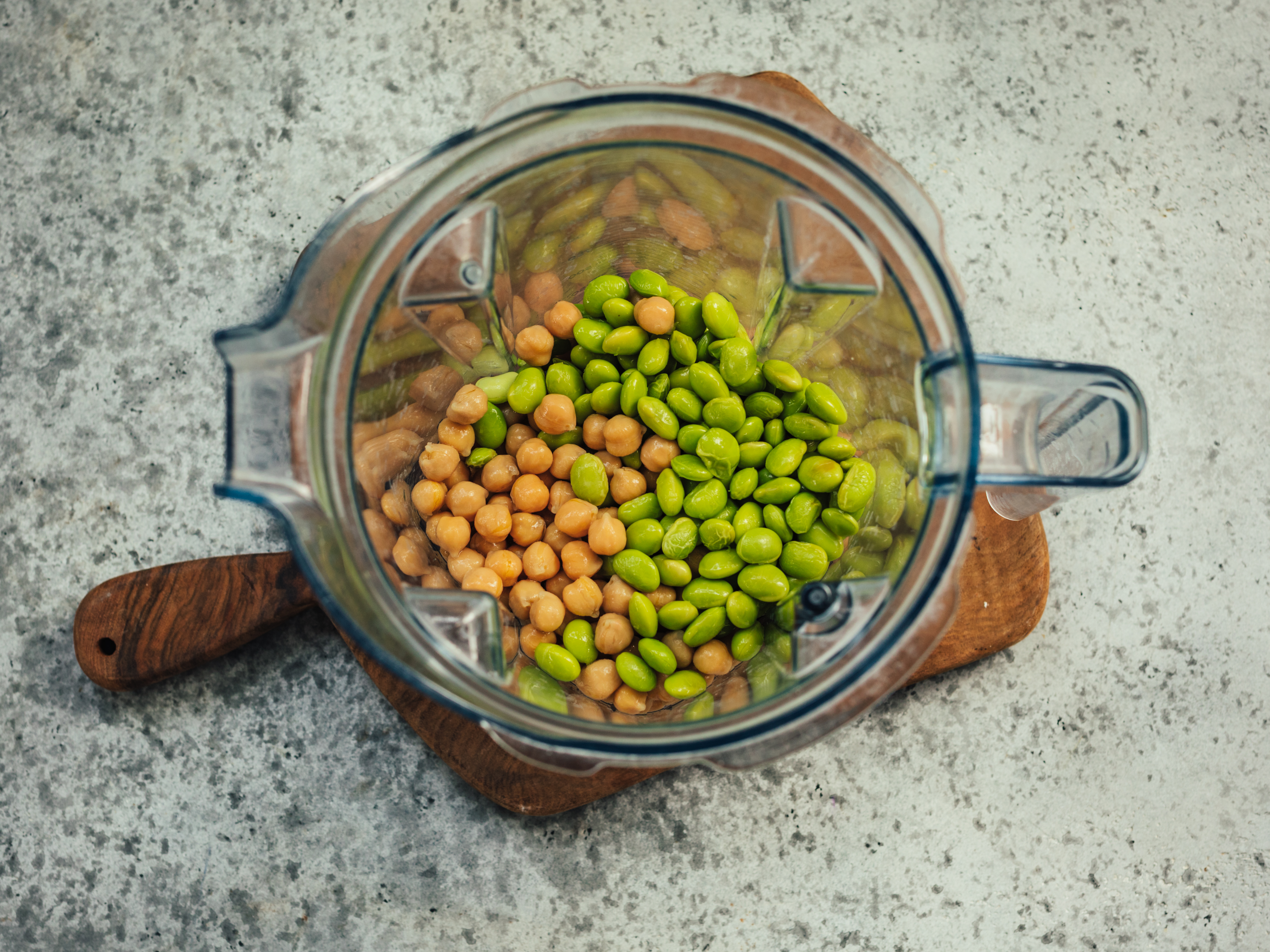 Schritt 2: Hummus zubereiten