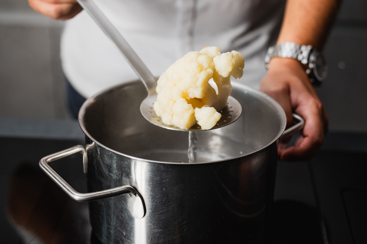 Schritt 2: Blumenkohl kochen