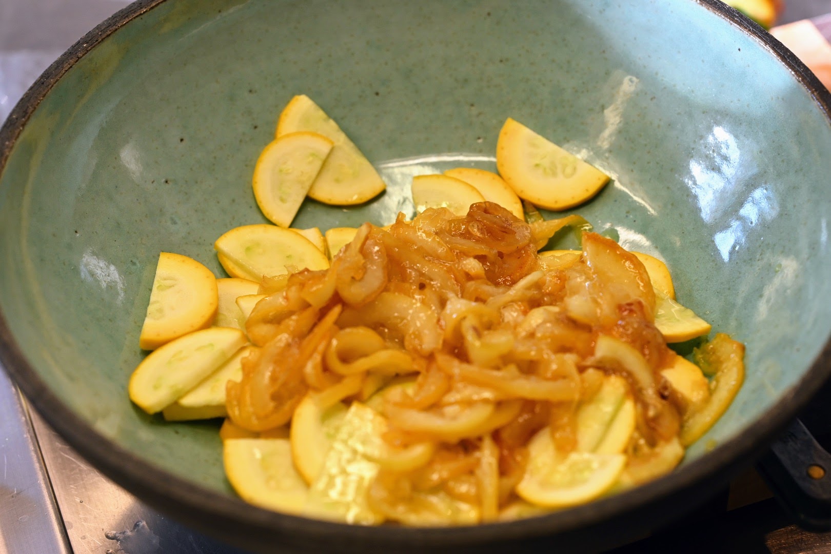 Schritt 2: Pasta Salat mit Zucchini und Zitrone zubereiten