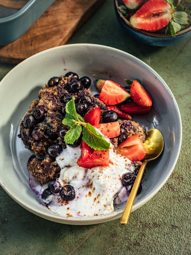 Baked Blaubeer Porridge Rezept 9 Baked Blaubeer Porridge Rezept 9