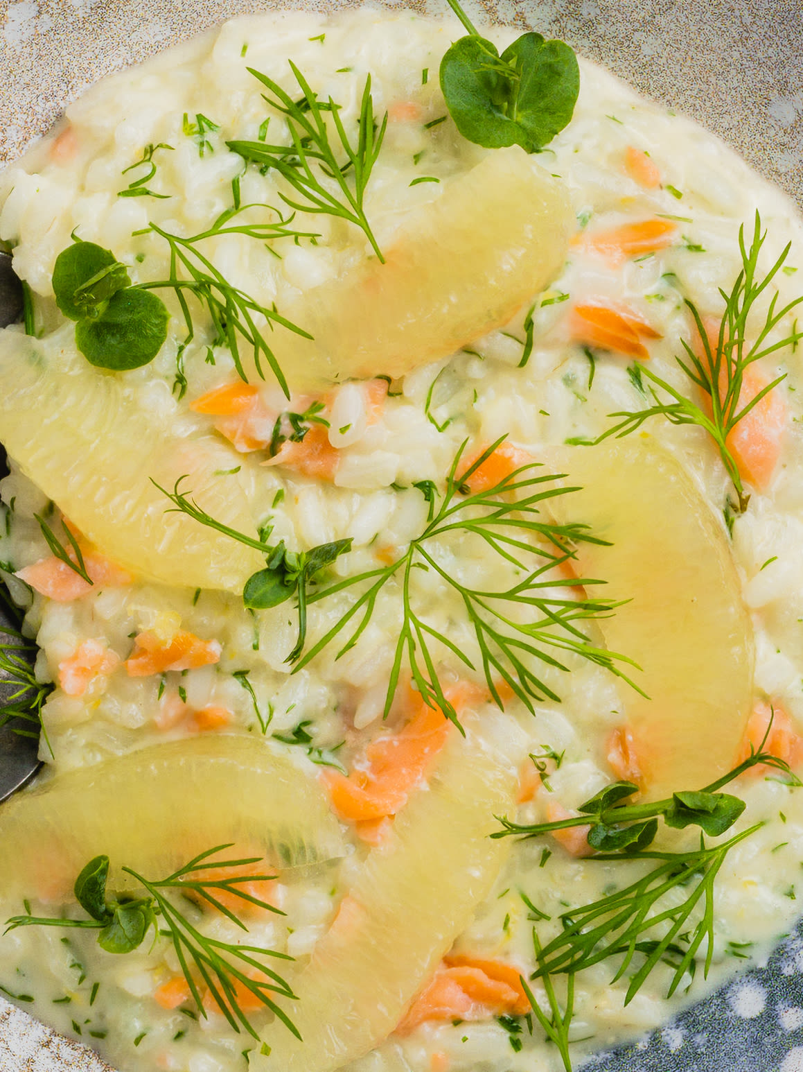 Risotto mit Rauchlachs, Dill und Zitrone Rezept 2