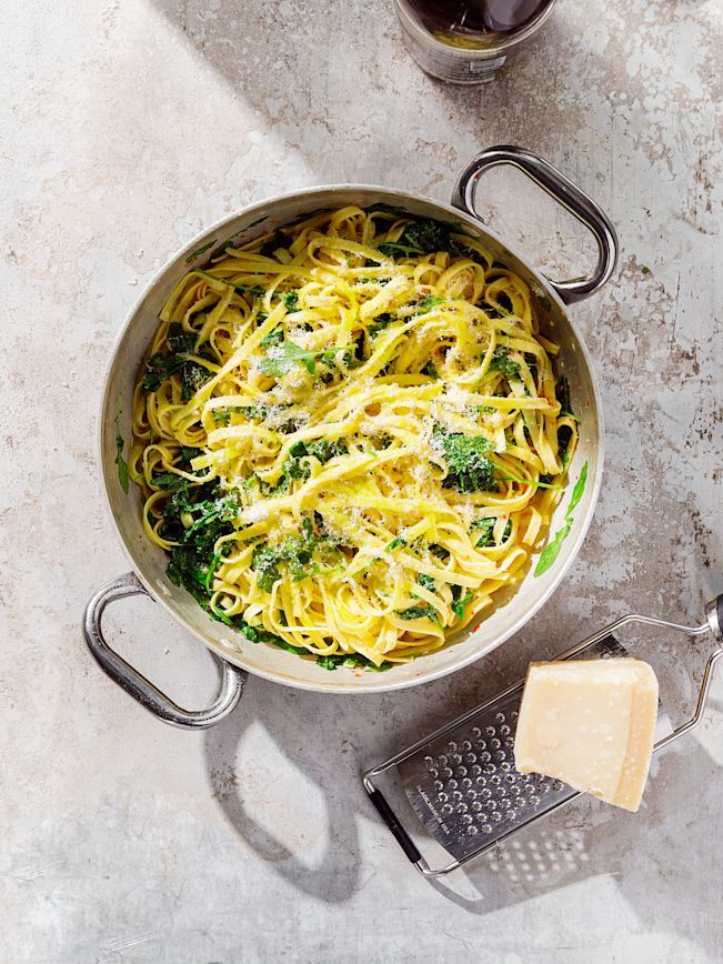 Linguine mit Chili und Rucola Rezept Linguine mit Chili und Rucola Rezept