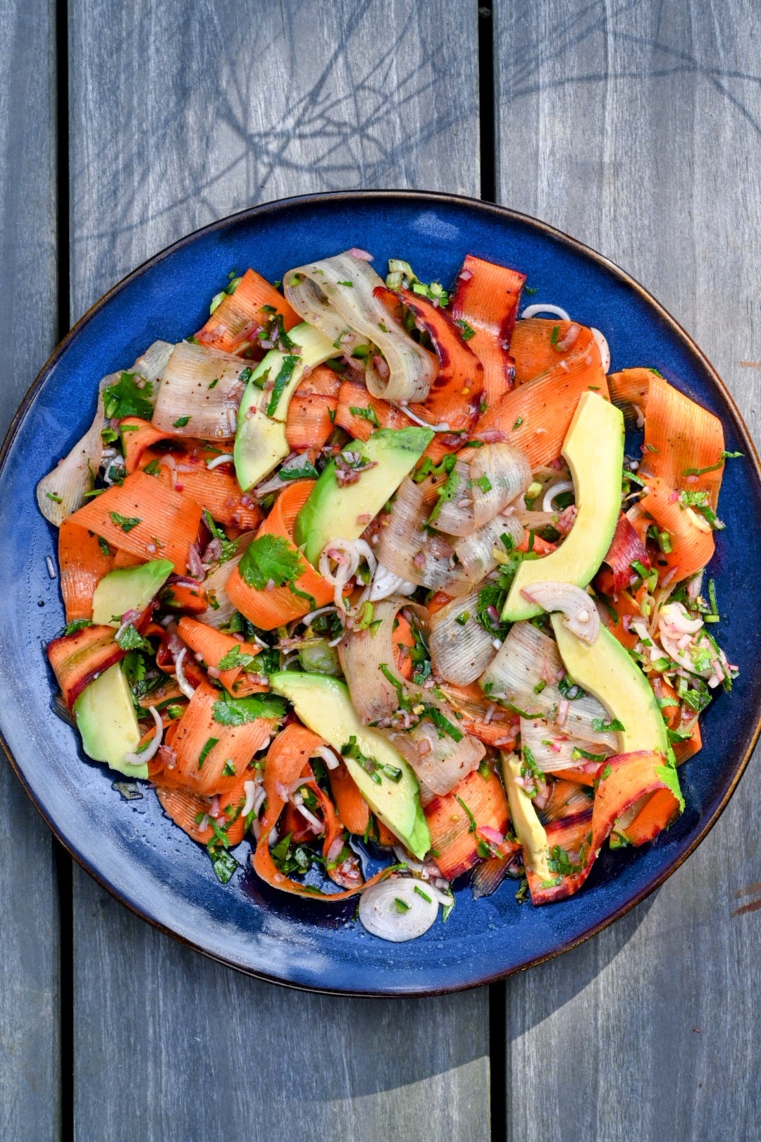 Karottensalat mit Schalotten und Kräutern Rezept 1