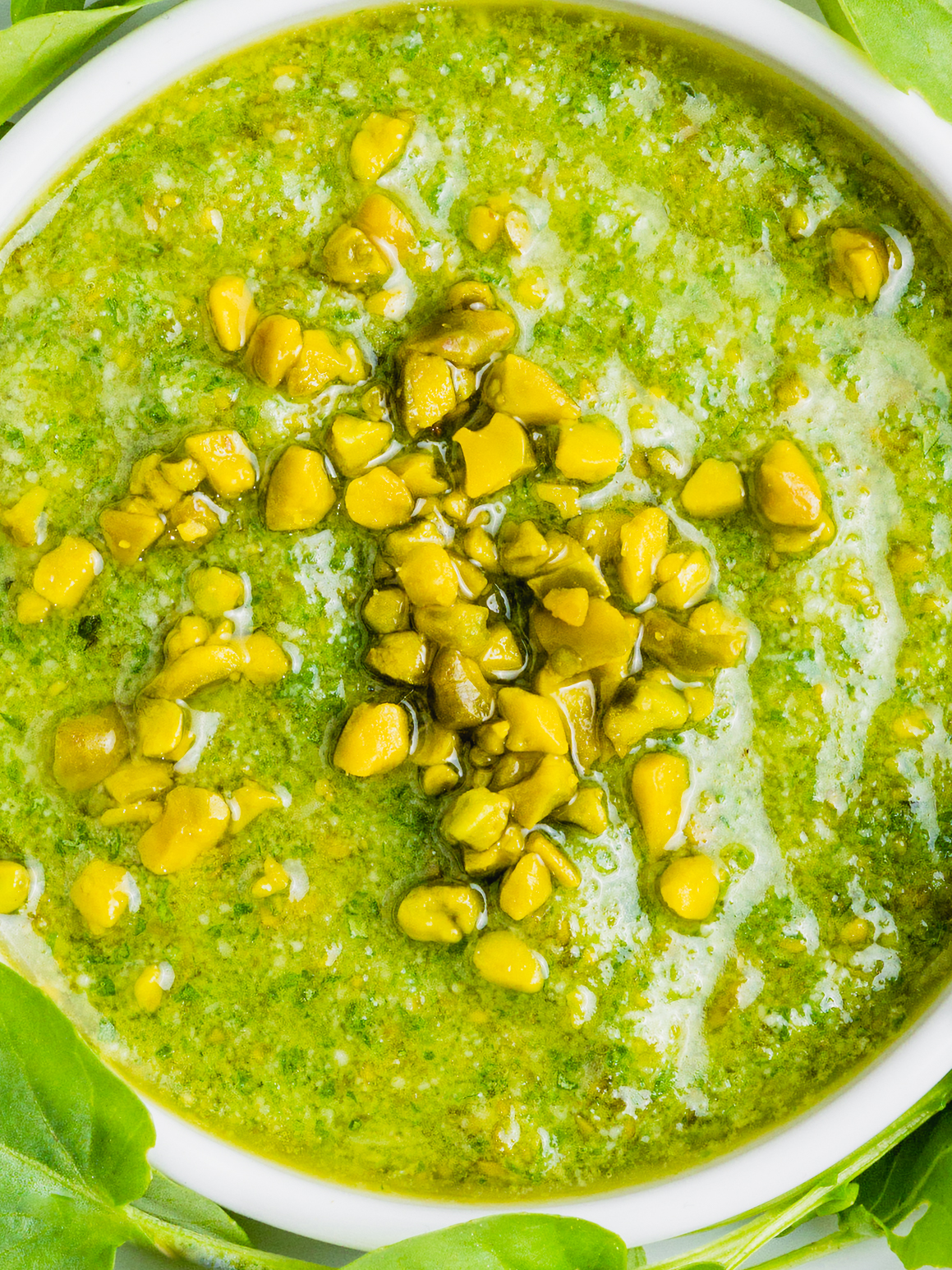 Portulak-Pesto mit Pistazien und Honig Rezept 2