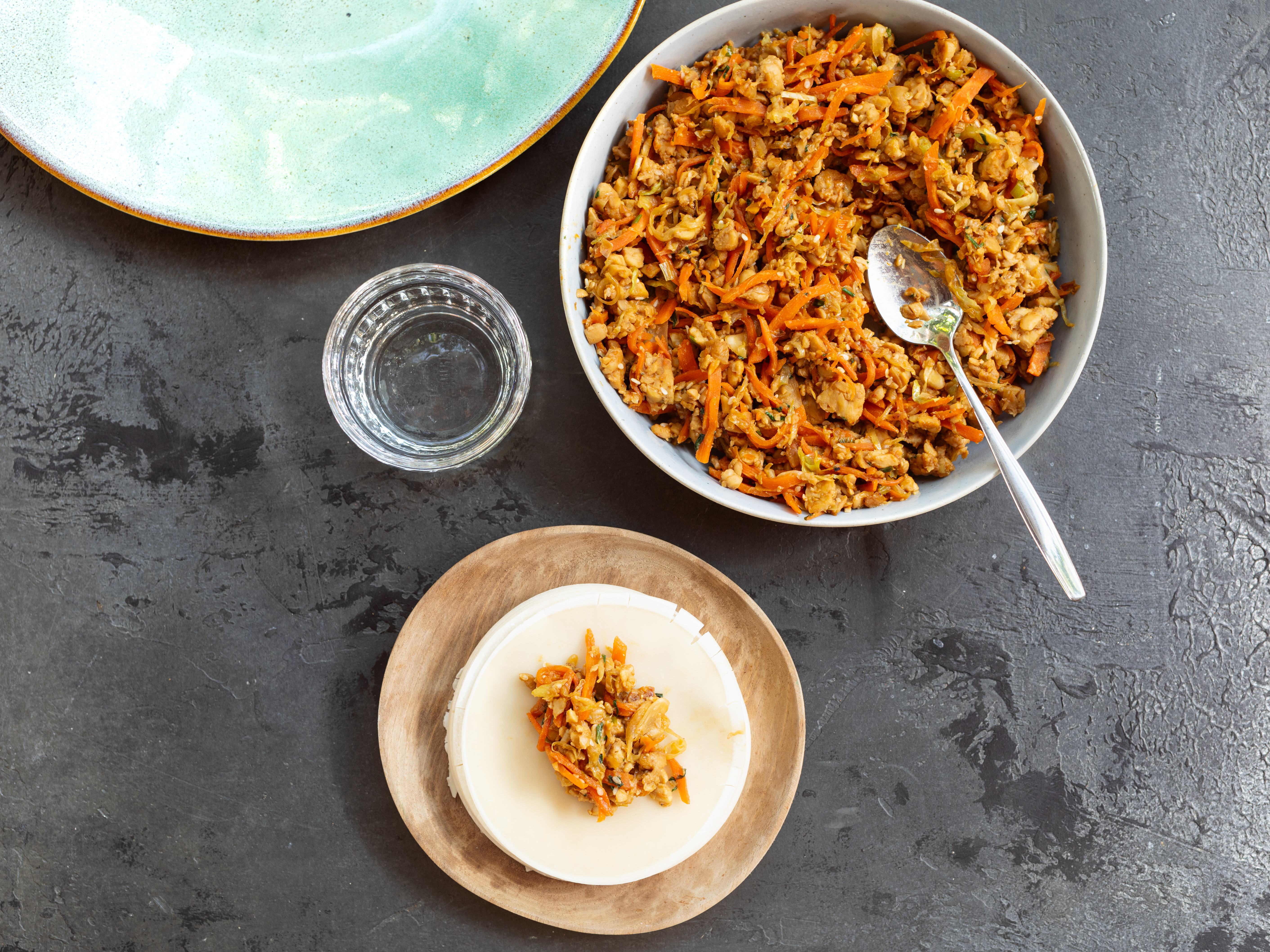 Scchritt 3: Gyoza füllen