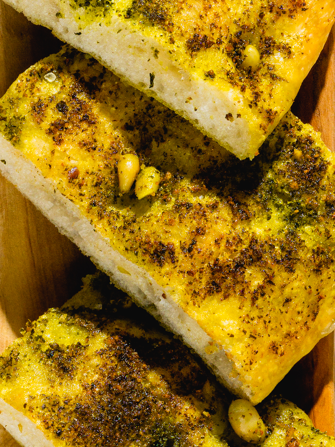 Focaccia mit Basilikum-Pesto Rezept 2