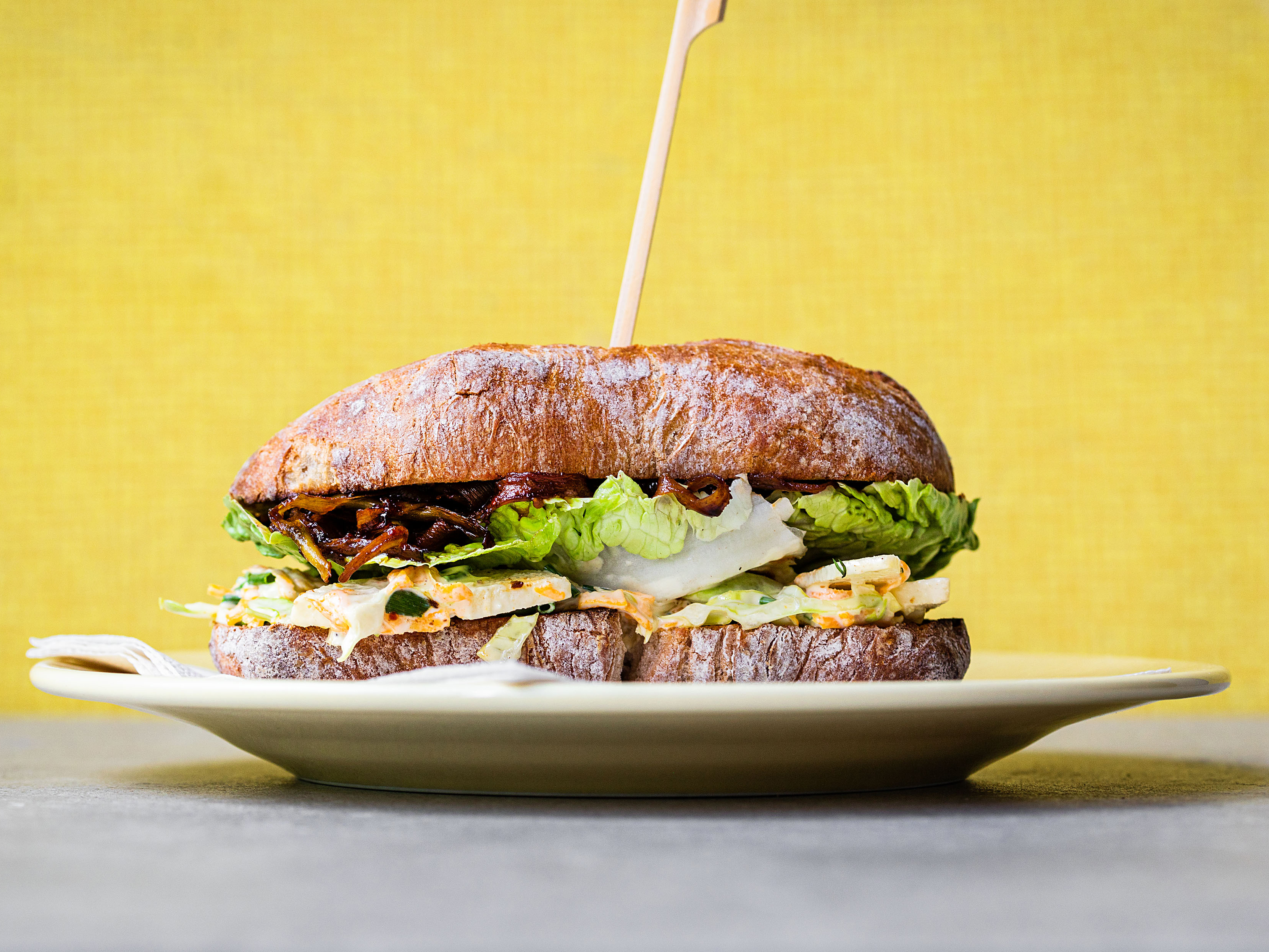 Schritt 4: Pulled-Bananenschalen-Sandwich fertigstellen.