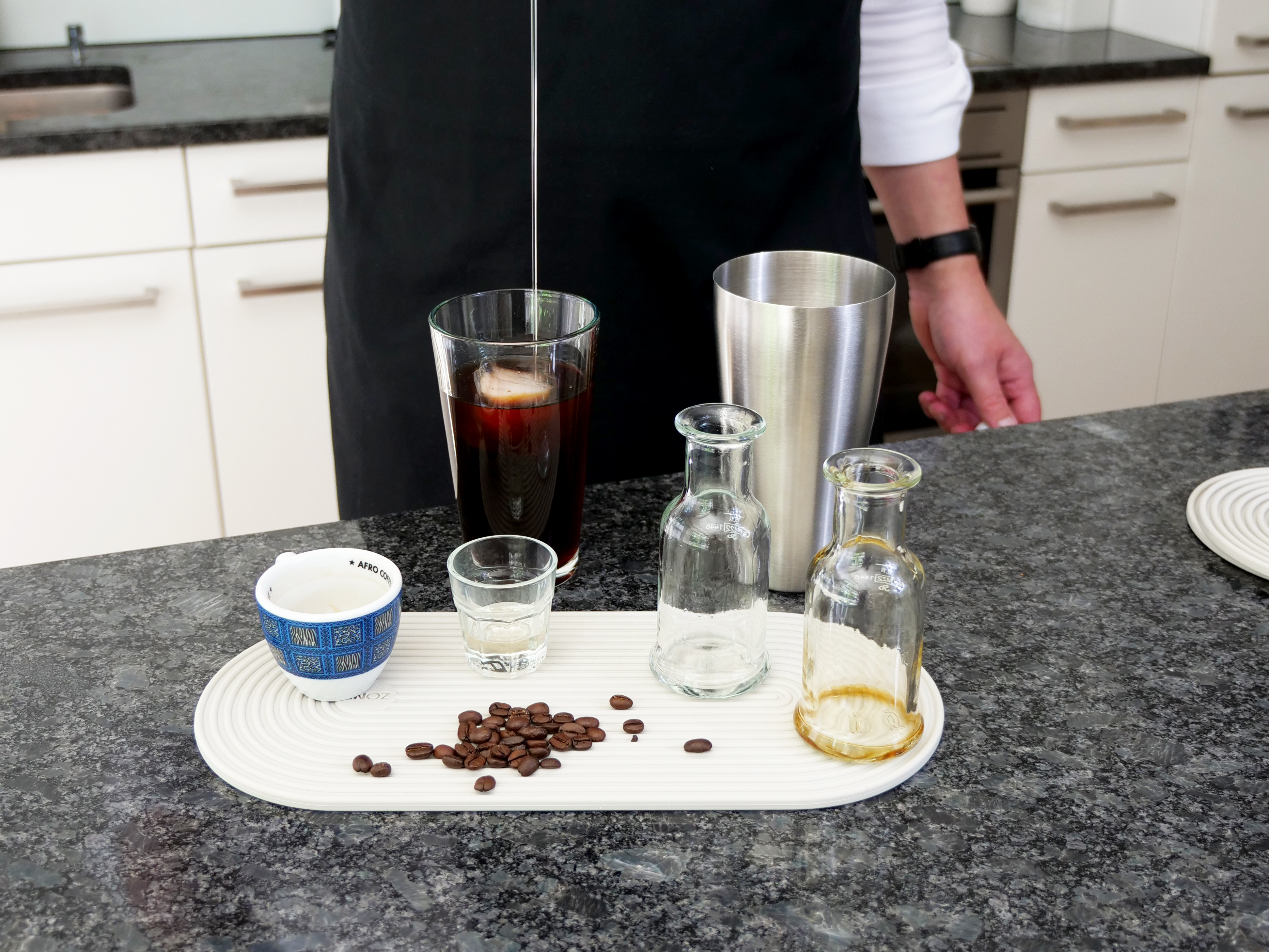 Schritt 1: Alle Zutaten mischen & shaken