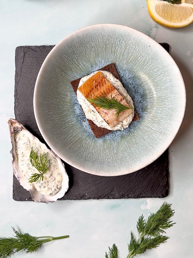 Rauchforelle mit Gurkenremoulade Rezepte 1 Rauchforelle mit Gurkenremoulade Rezepte 1