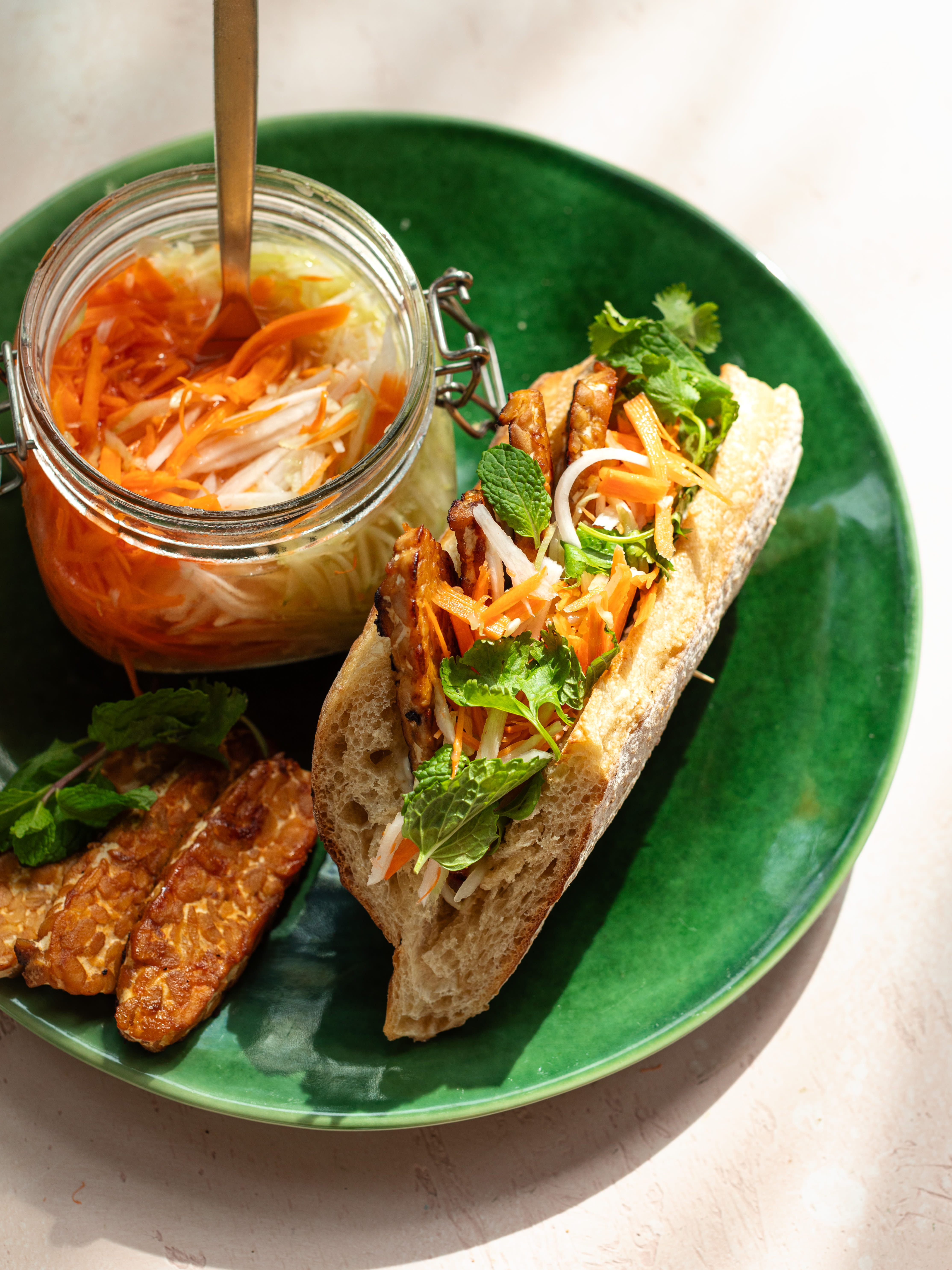 Veganes Banh Mi Sandwich Rezept 4