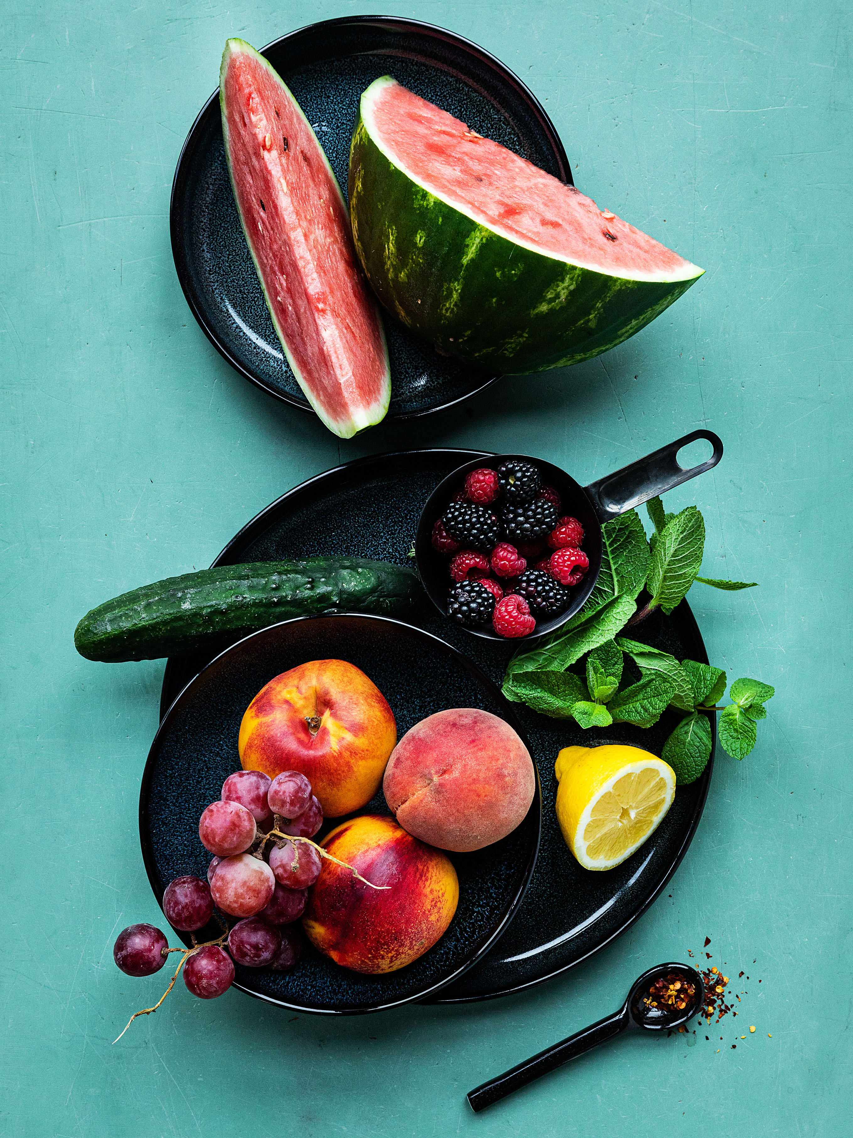 Spicy Frucht- und Beerensalat Rezept 4