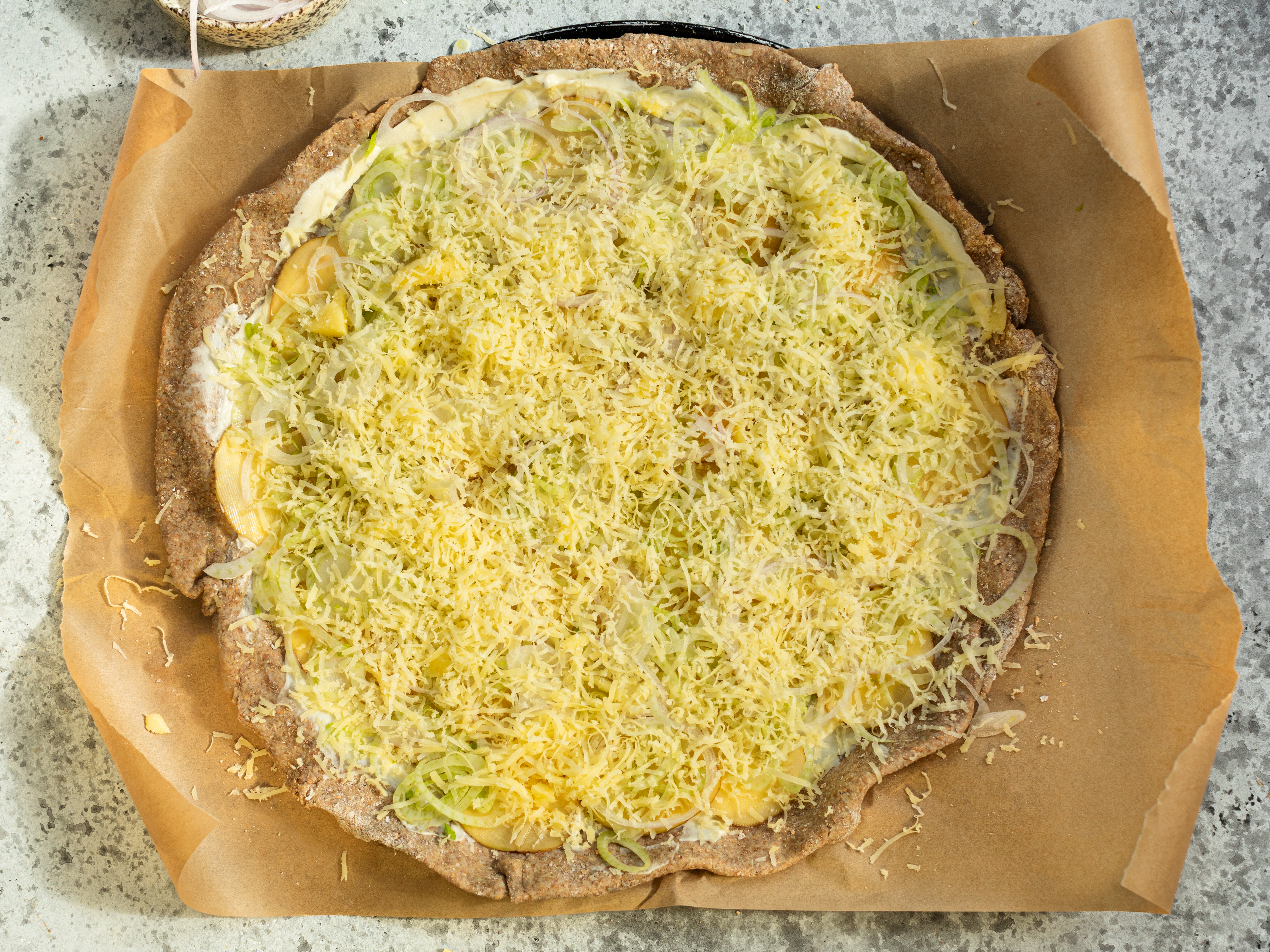 Schritt 4: Belegen und backen