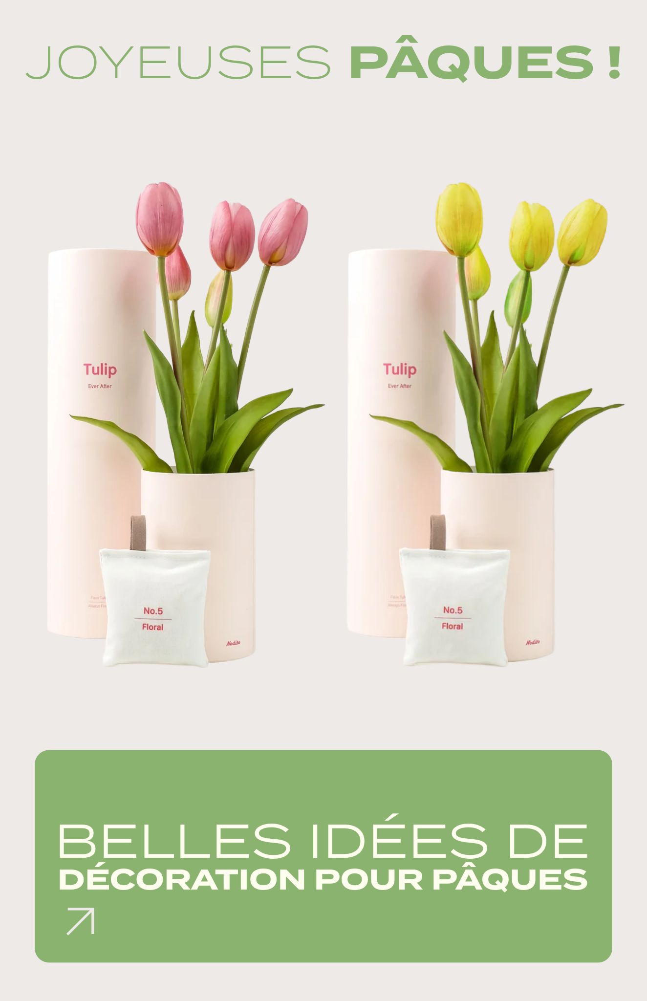 Belles idées de décoration pour Pâques