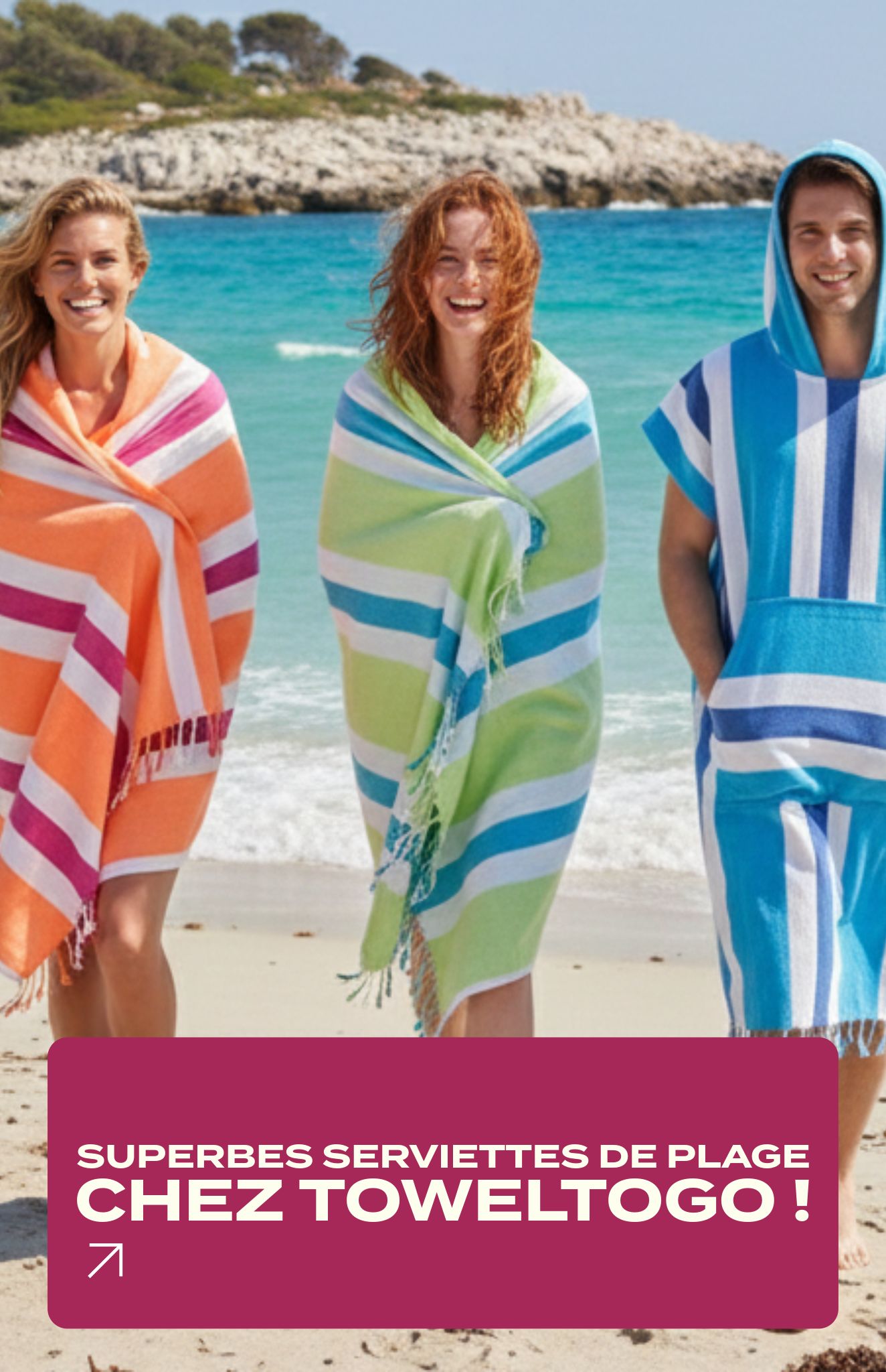 Superbes serviettes de plage chez TowelToGo ! Superbes serviettes de plage chez TowelToGo !