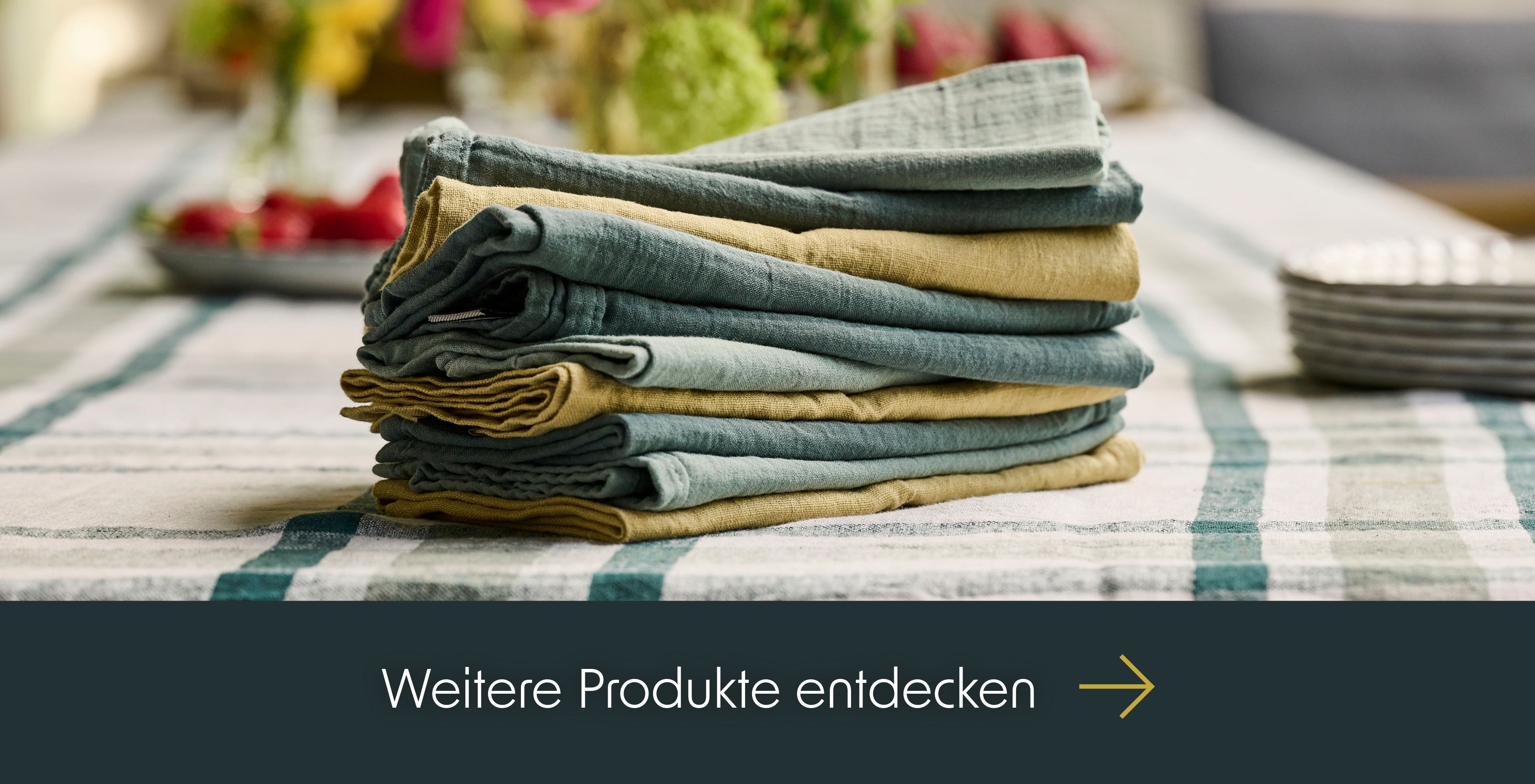 Schöne Servietten & Tischdecken entdecken