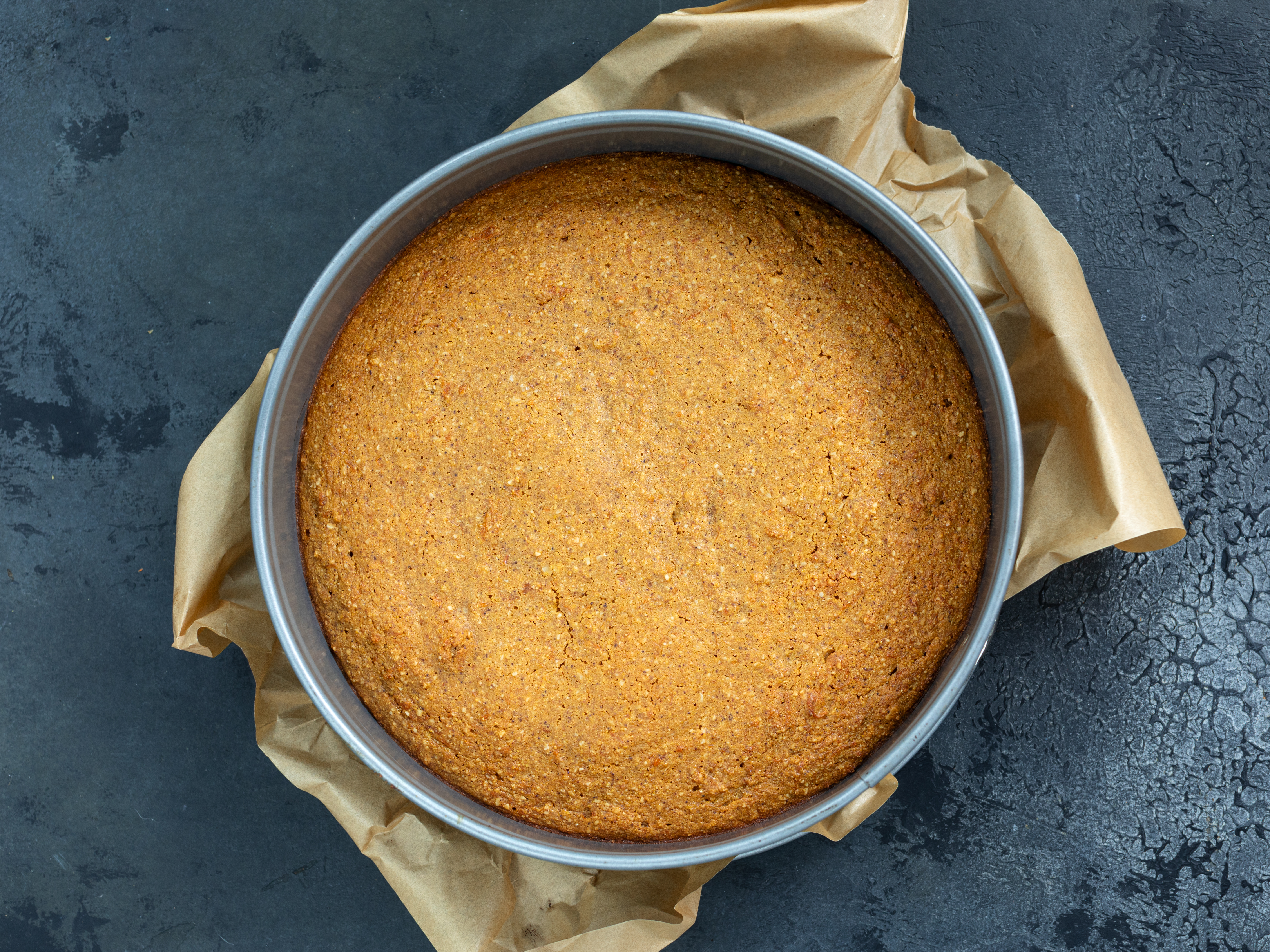 Schritt 3: Polenta-Karottenkuchen backen