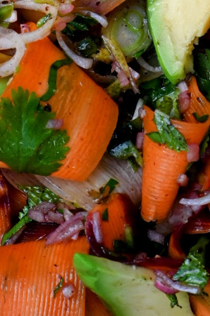 Karottensalat mit Schalotten und Kräutern Rezept 3