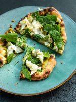 Pizza mit Artischocke und Spinat Rezept 8