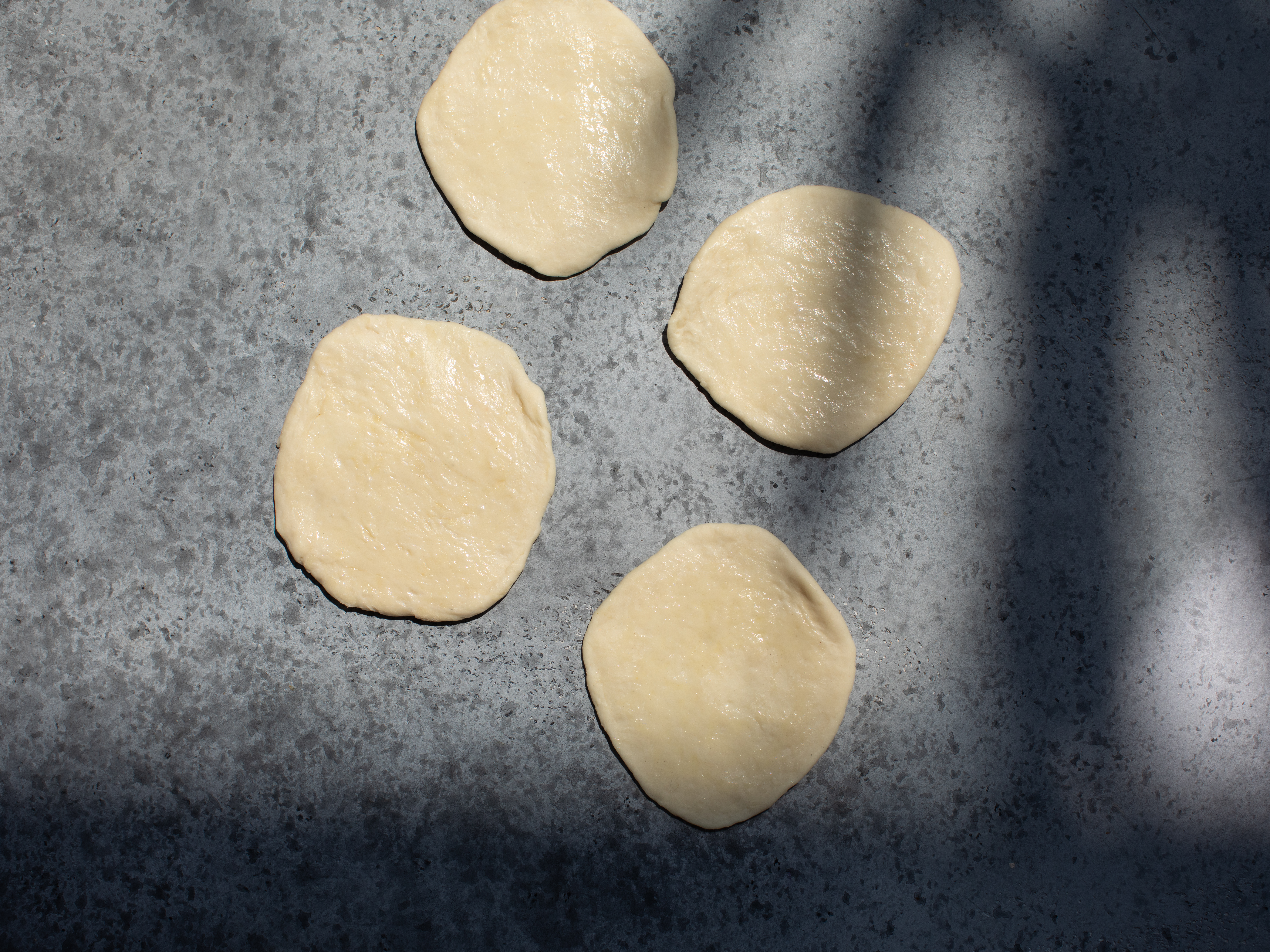 Schritt 2: Bao Buns für Vegane Bao Buns mit "Pulled Mushrooms" formen