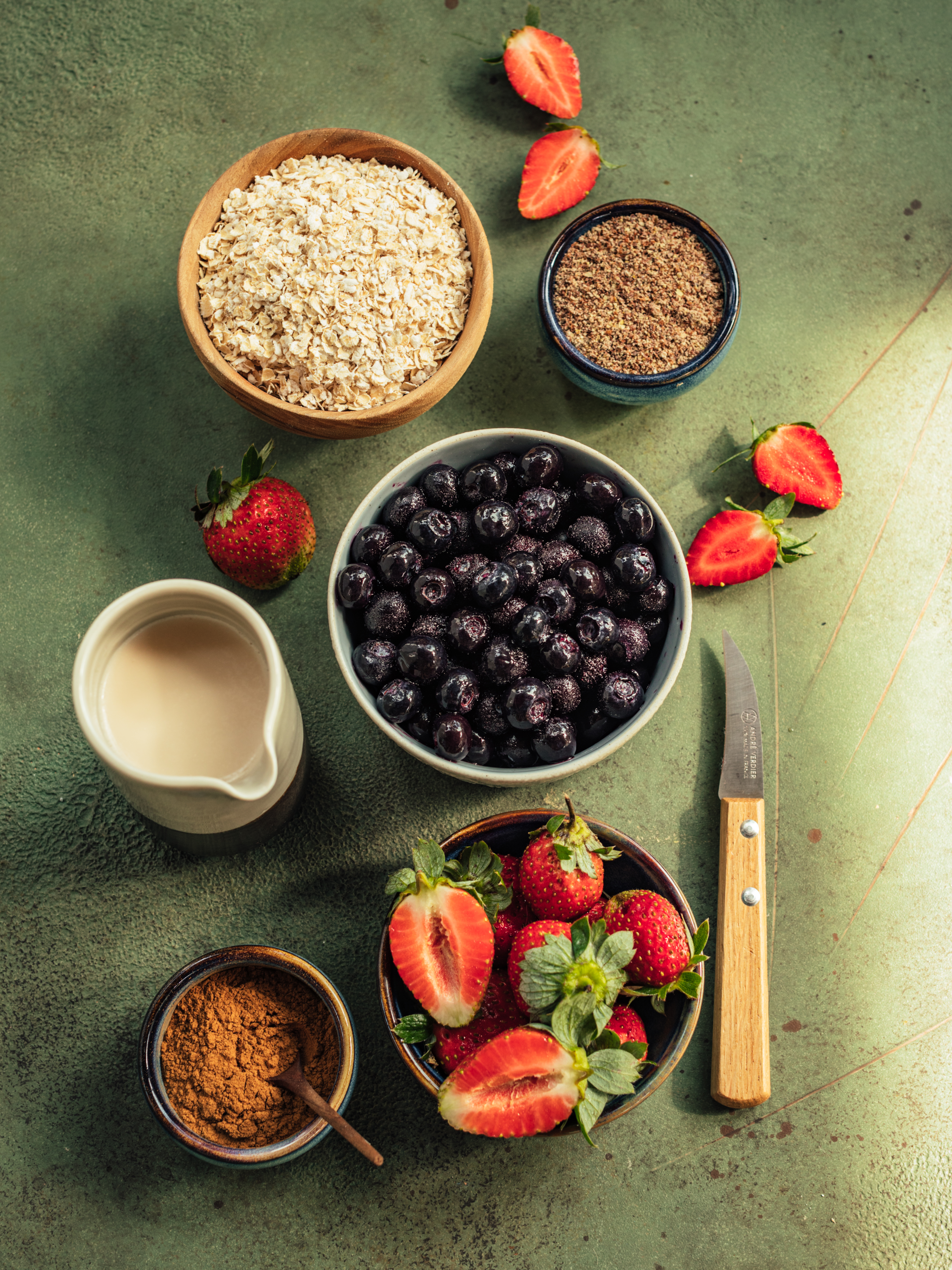 Baked Blaubeer Porridge Rezept 3