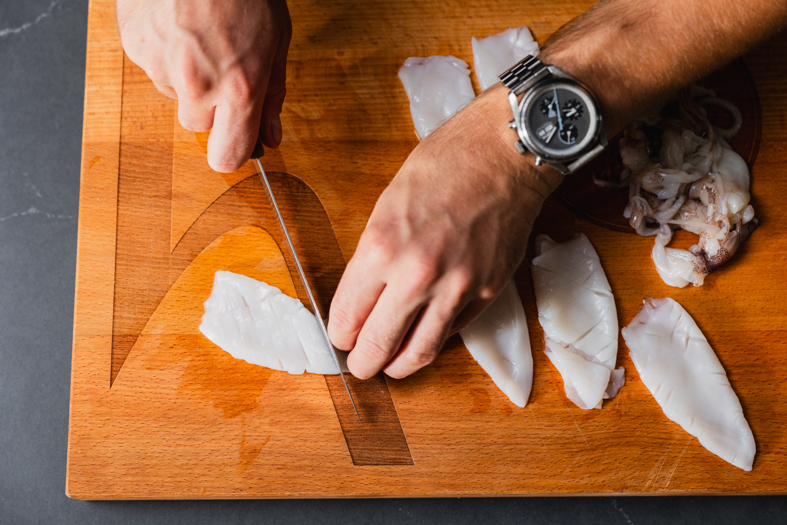 Schritt 5: Calamaretti vorbereiten