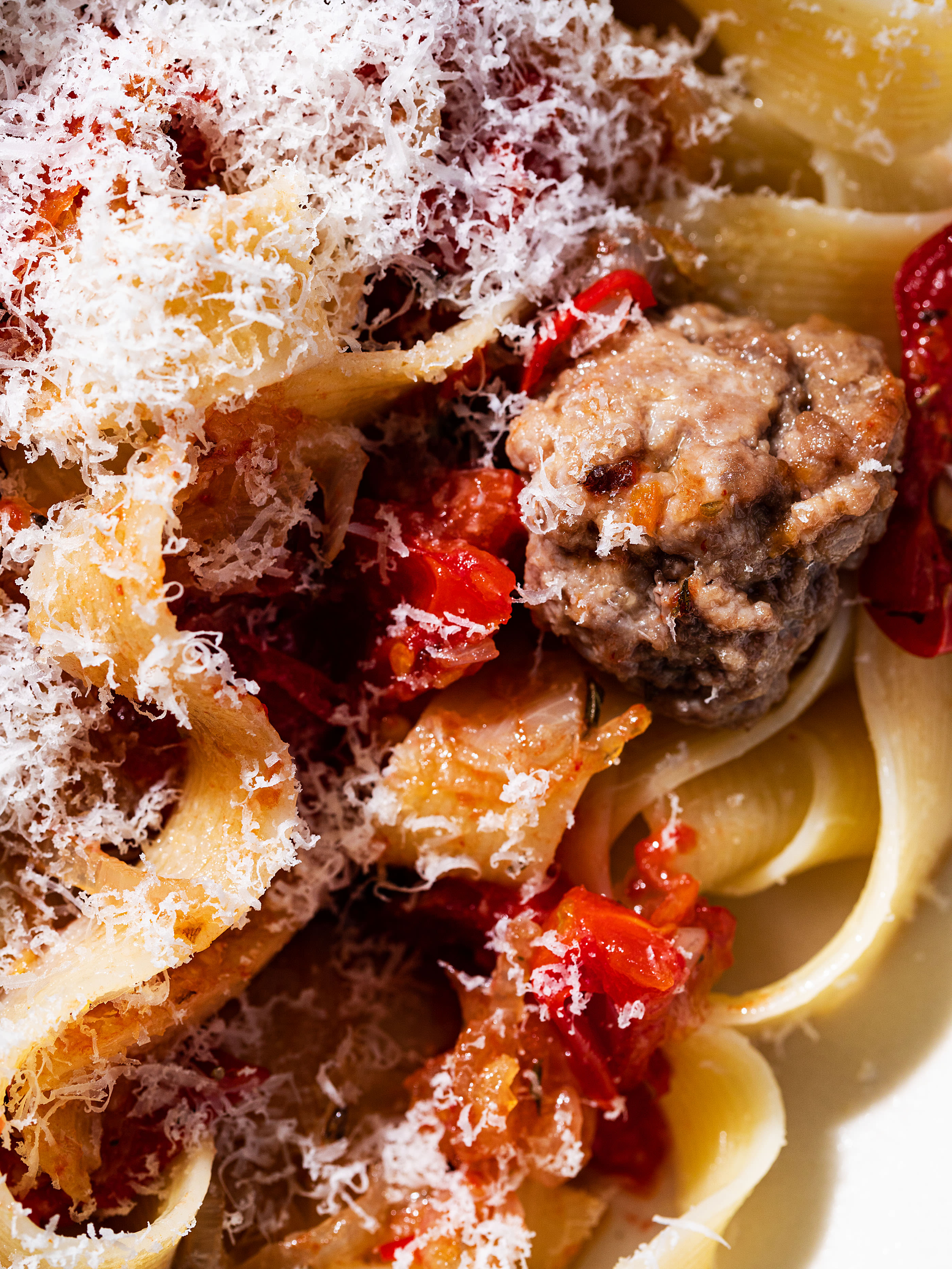 Pappardelle mit Polpette und Rösttomaten-Sugo Rezept 2