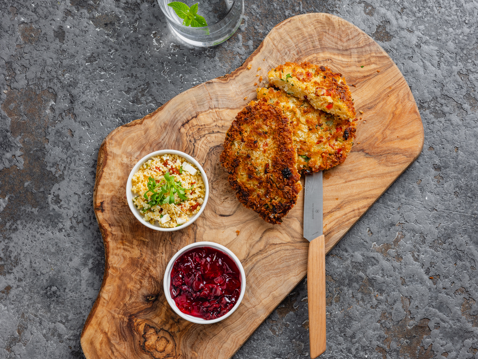 Orientalische Couscous Schnitzel Rezept 3