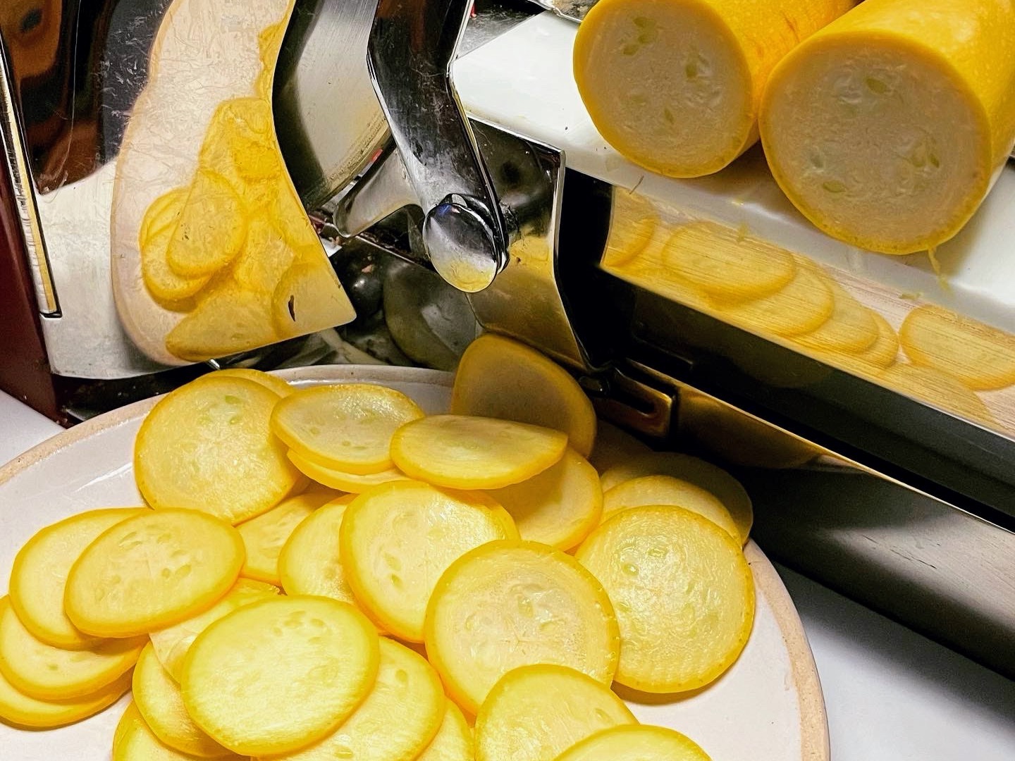 Schritt 2: Gemüse  für Tian - Ratatouille très chic vorbereiten und anordnen 