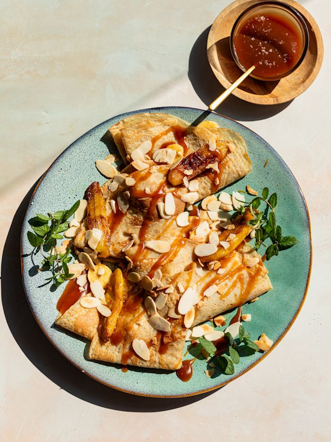 Banane-Karamell-Crêpes Rezept Banane-Karamell-Crêpes Rezept