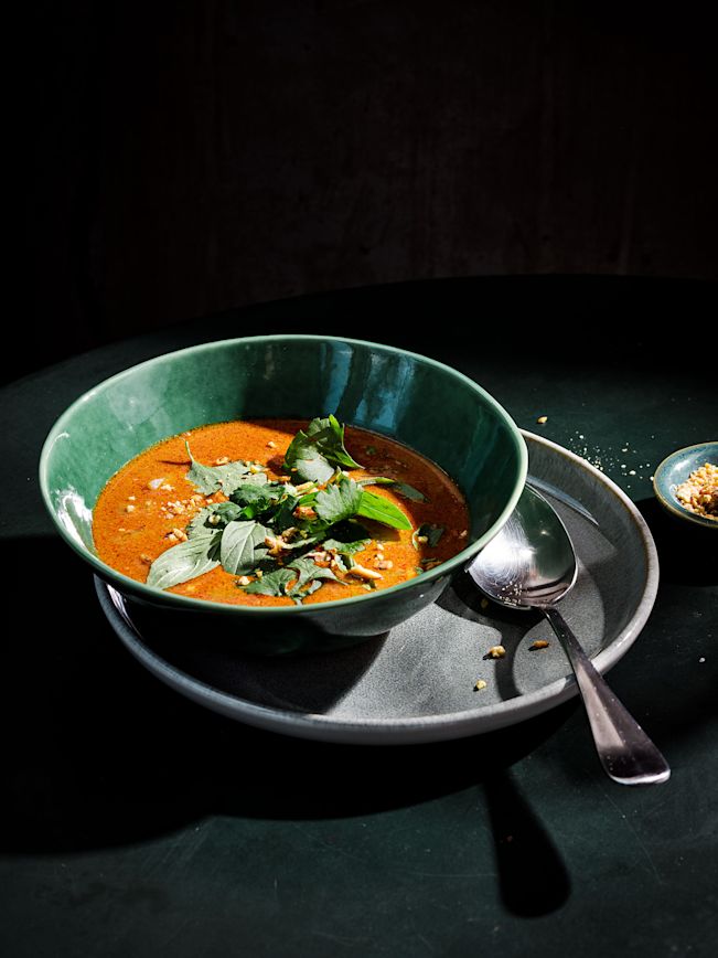 Jakobsmuscheln in Thai-Bouillon Rezept Jakobsmuscheln in Thai-Bouillon Rezept