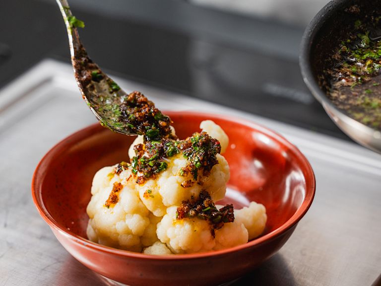 Schritt 4: Anrichten Schritt 4: Anrichten